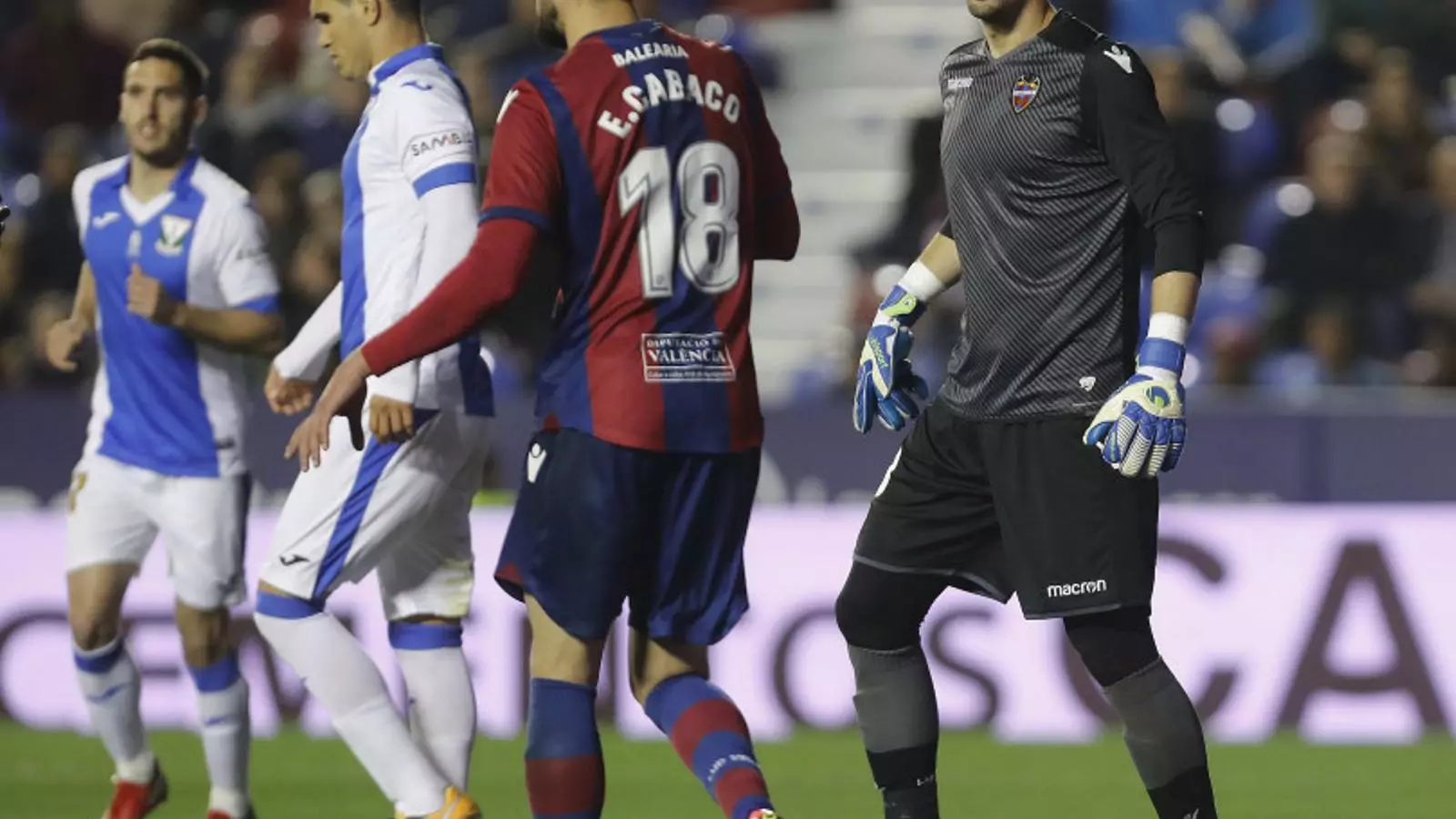 Oier Olazábal, durant el Llevant-Leganés