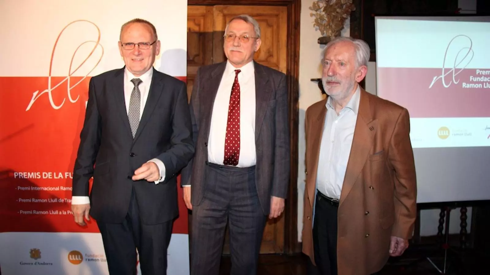 El tres premiats a Ordino / ACN