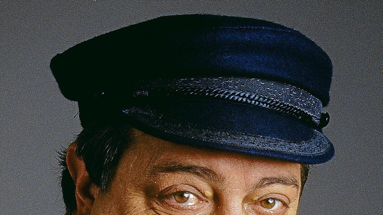 Pere Tàpias, en una imatge del 1995, amb el seu característic mig somriure murri.