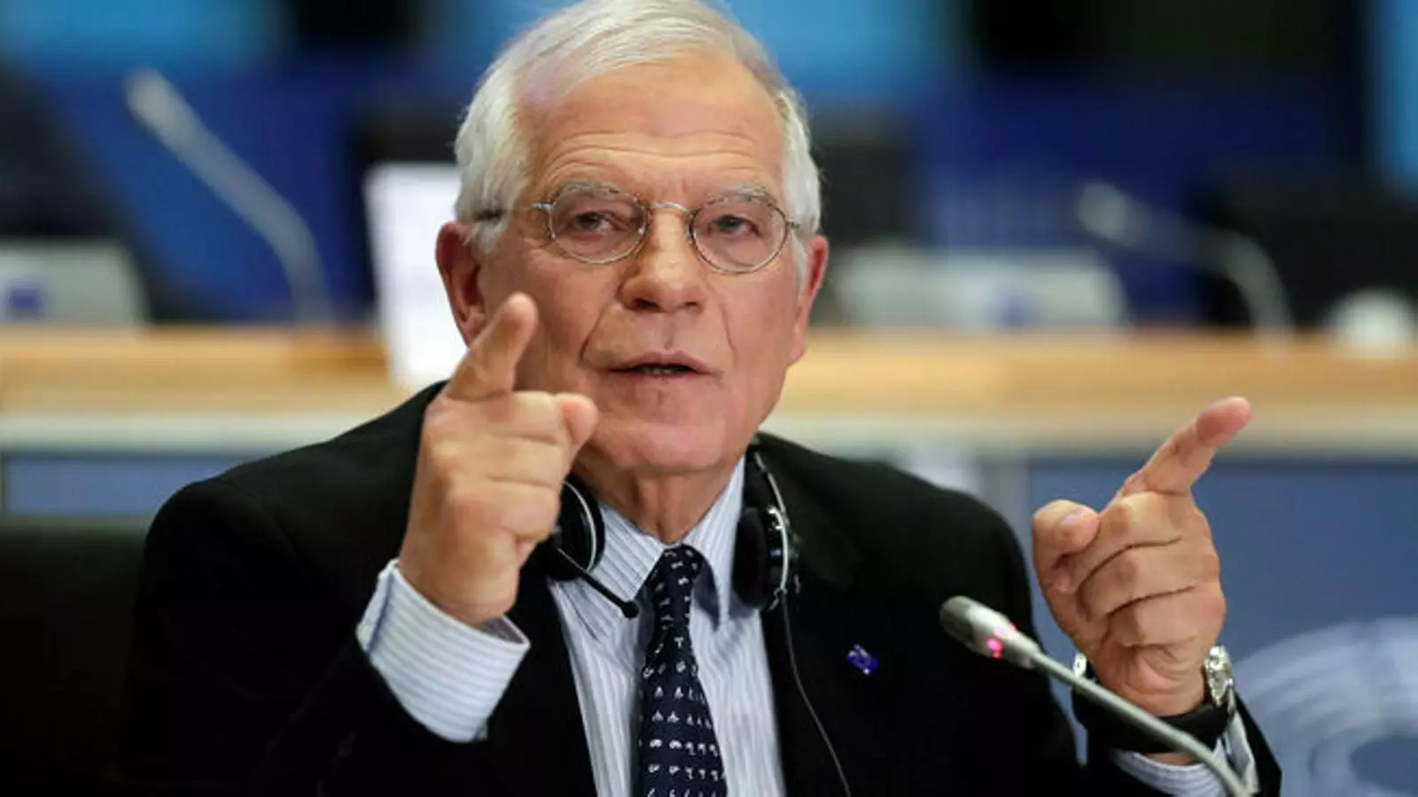 El ministre d’Exteriors espanyol en funcions, Josep Borrell, en una imatge recent