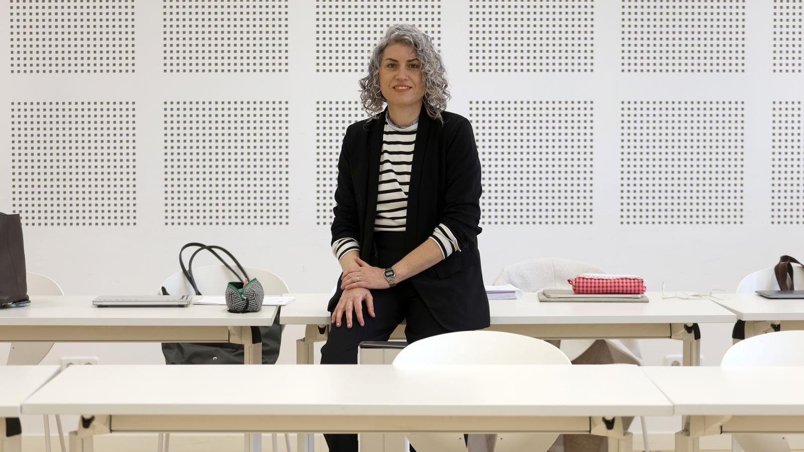 Die Dekanin der Fakultät für Erziehungswissenschaften, Carme Pinya.
