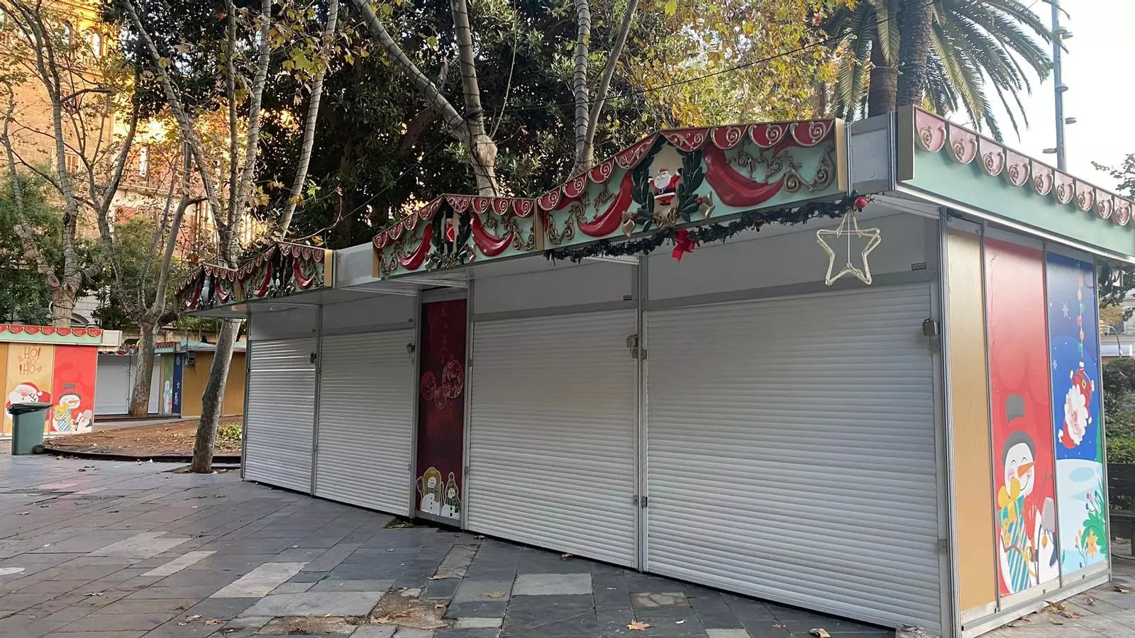 La fira de Nadal i Reis a Palma.