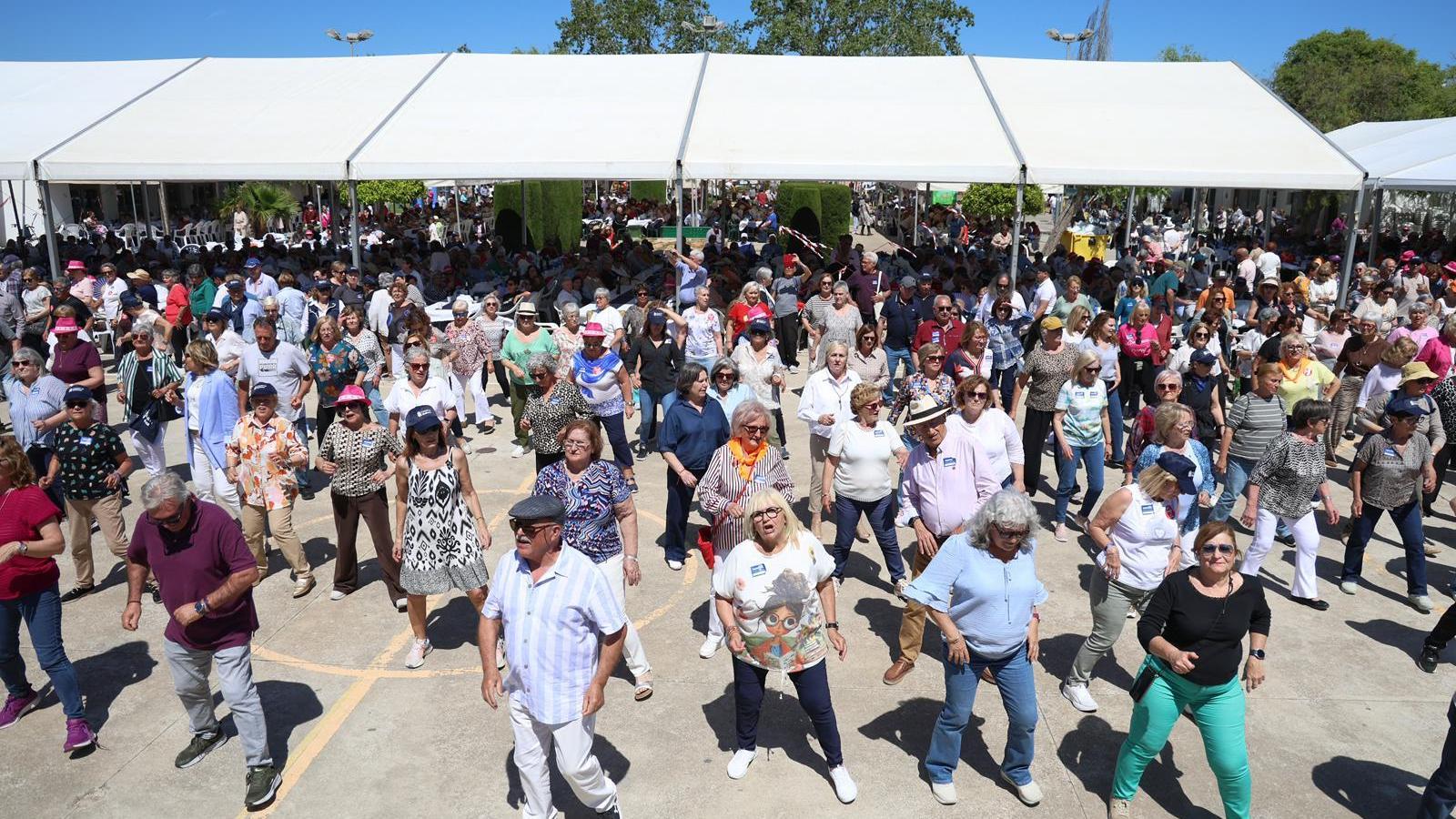 Attendees of the Senior Fair