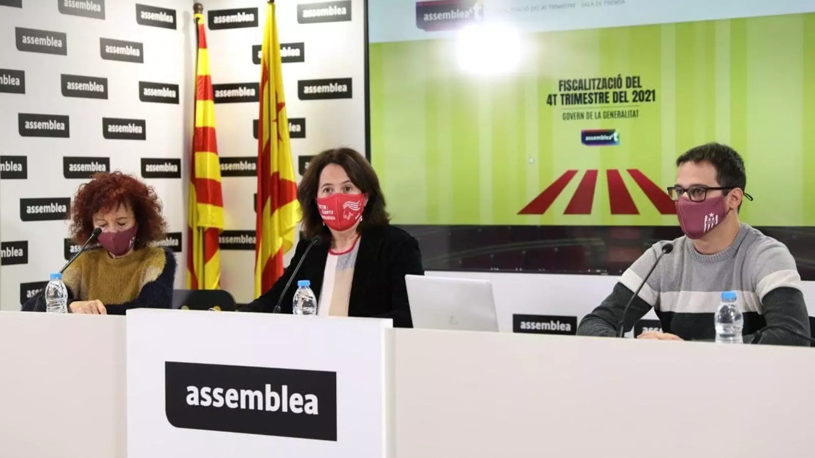 Paluzie, en la presentació de l'informe de fiscalització del Govern