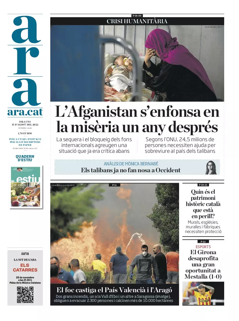portada ara 15/08/22