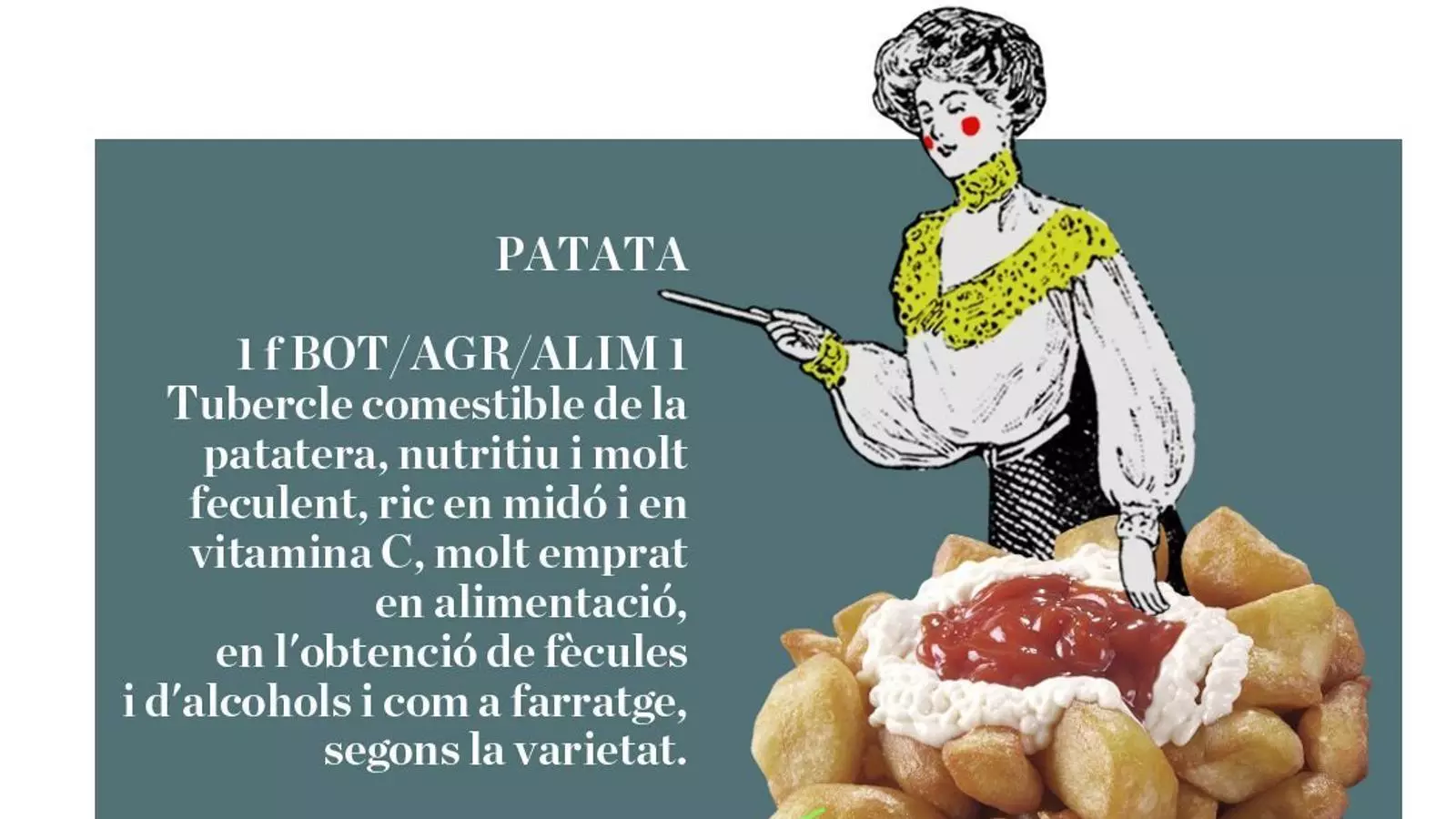 La nova vida de Patatabrava et porta el professor a casa