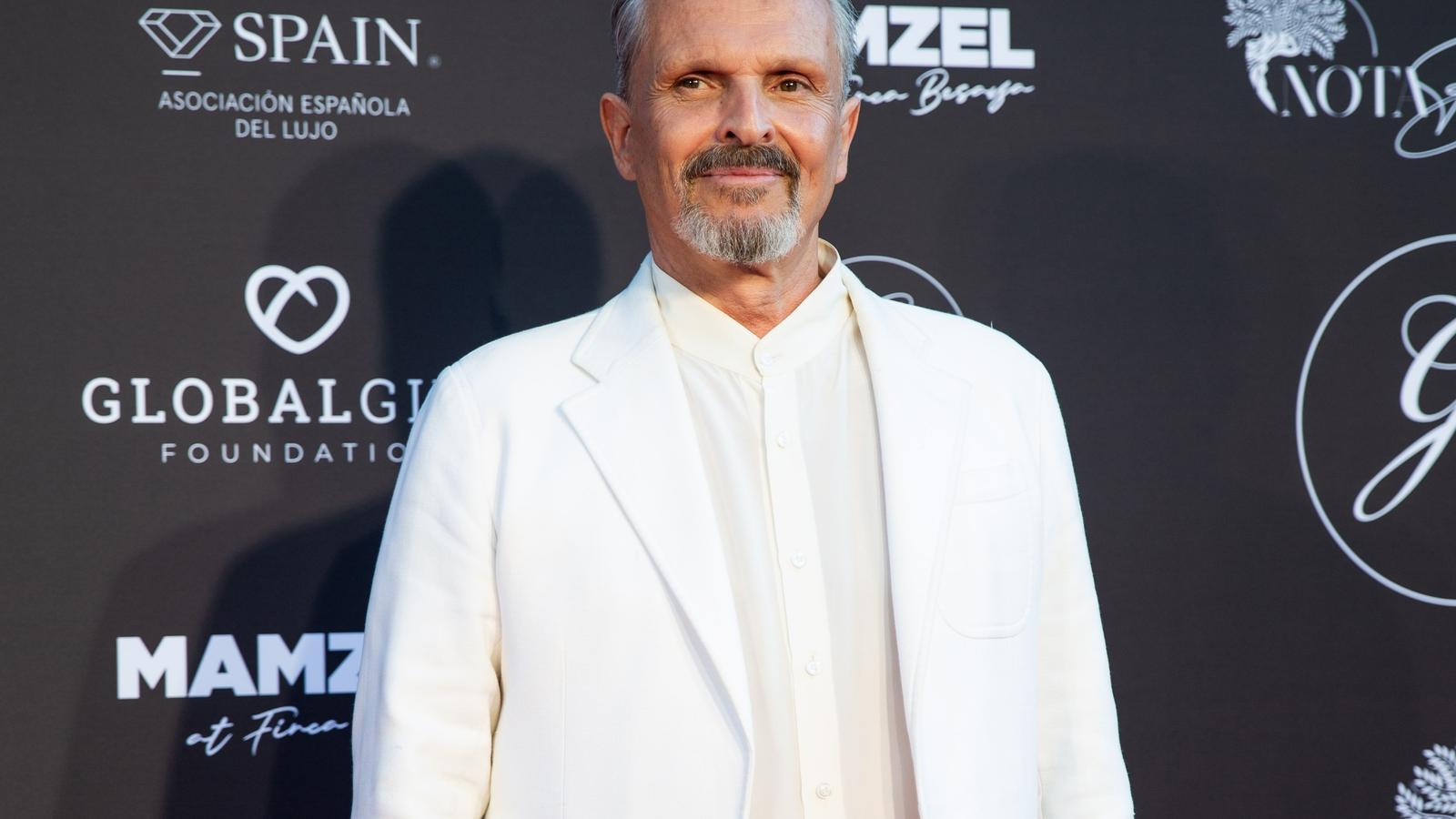 Miguel Bosé in a file image.