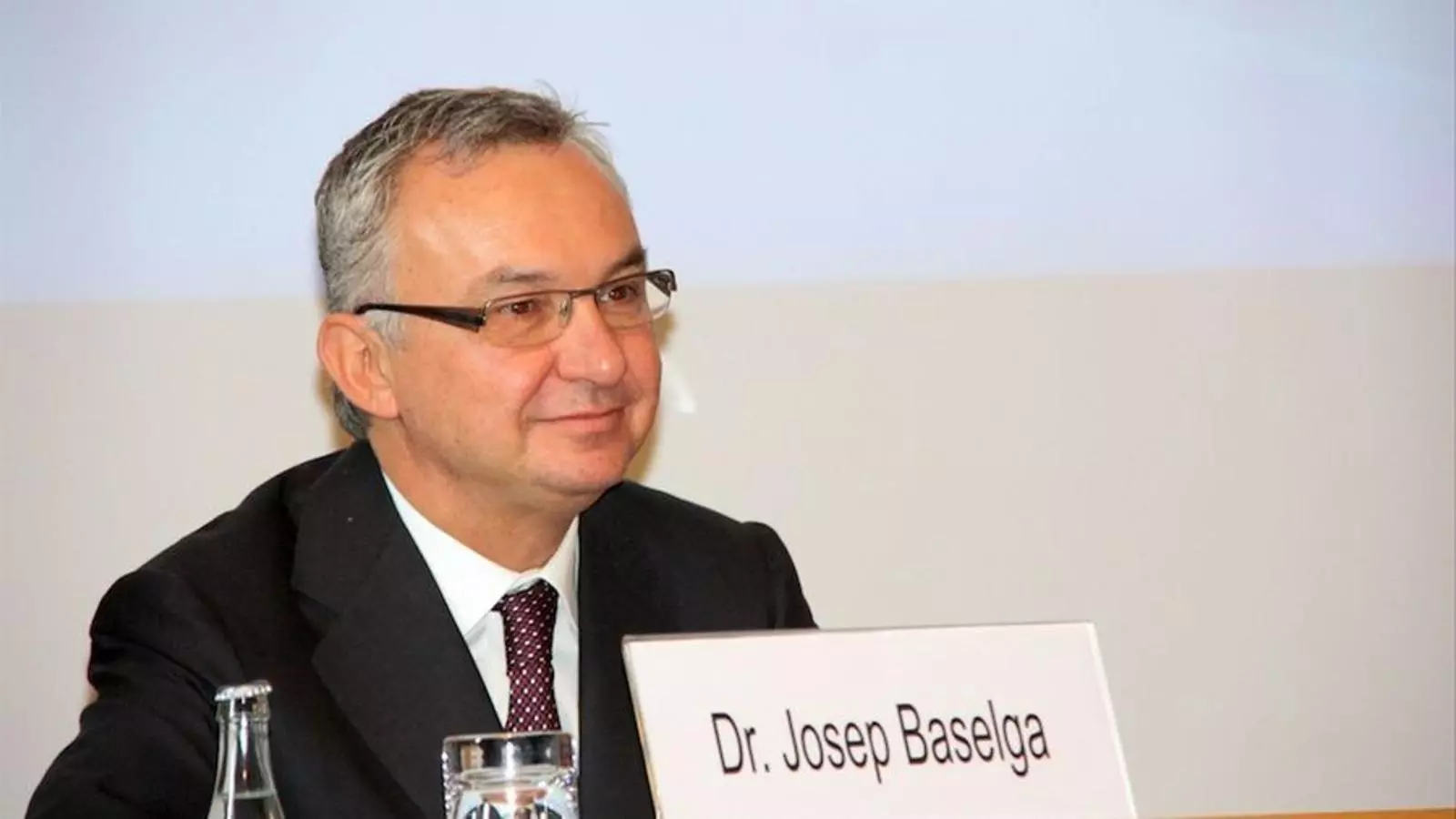 El doctor Baselga en una imagen de archivo