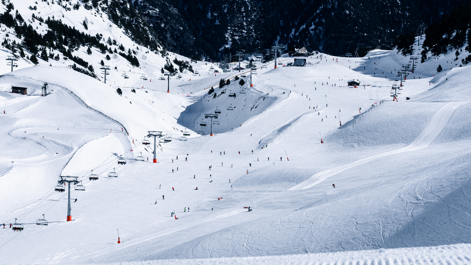 Les pistes de Pal Arinsal.