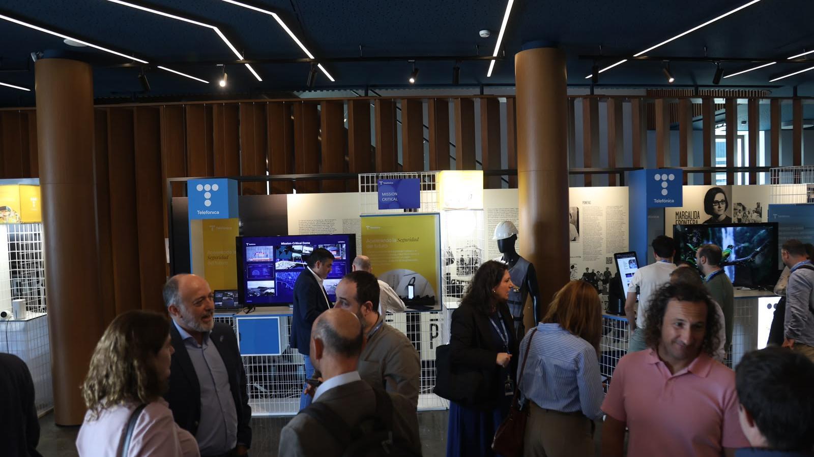 The main space where the Telefónica Innovation Day has taken place.