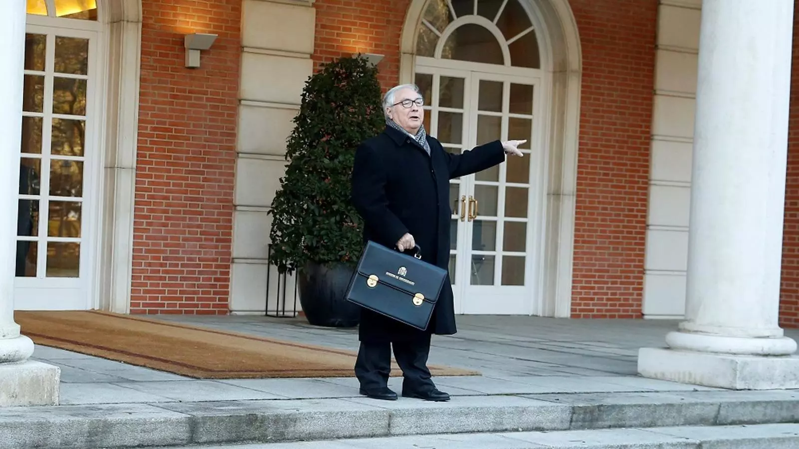 El ministre d'Universitats, Manuel Castells, en una imatge d'arxiu corresponent al primer consell de ministres de l'actual legislatura espanyola.