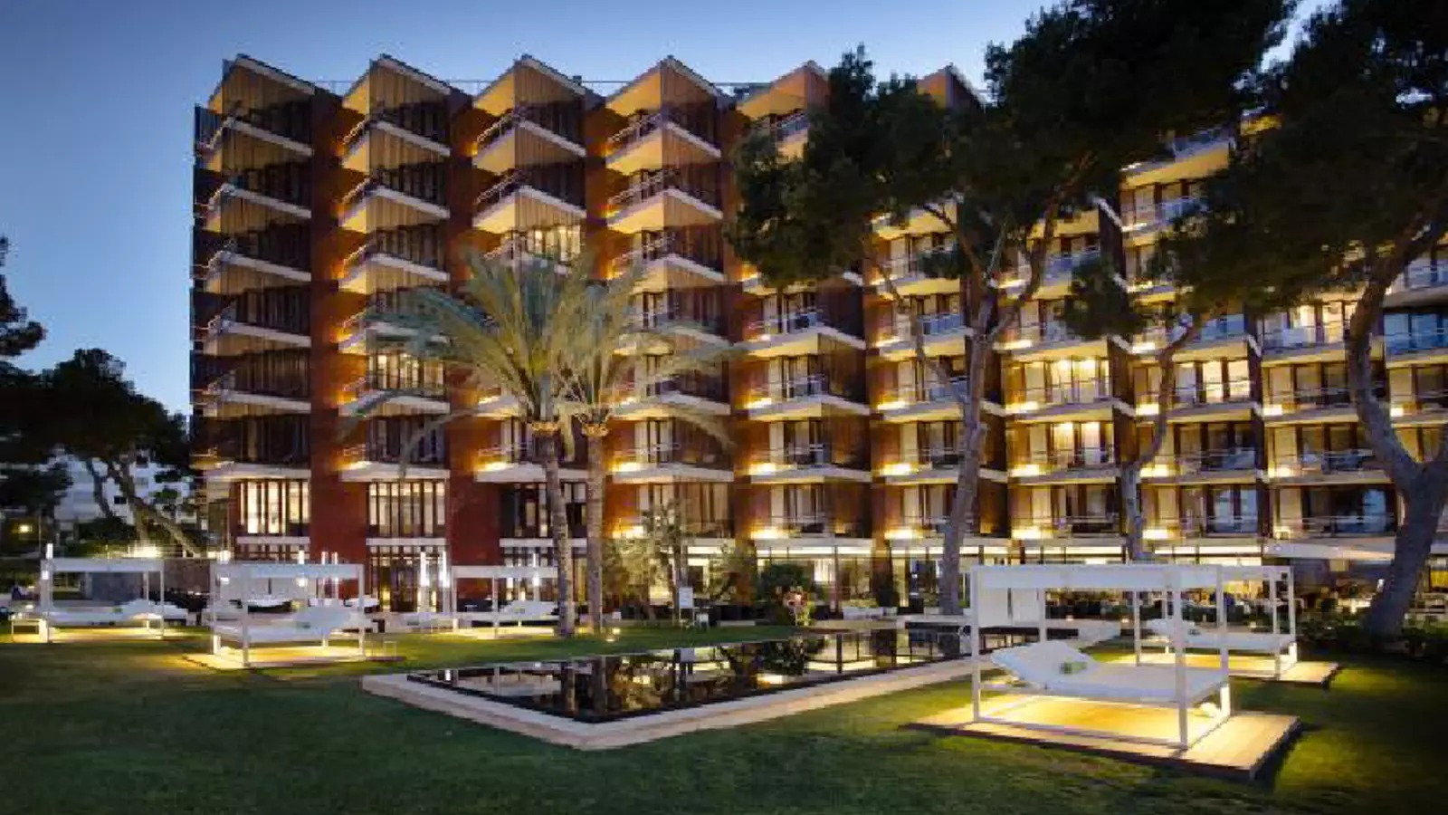 L'hotel Meliá de Mar.