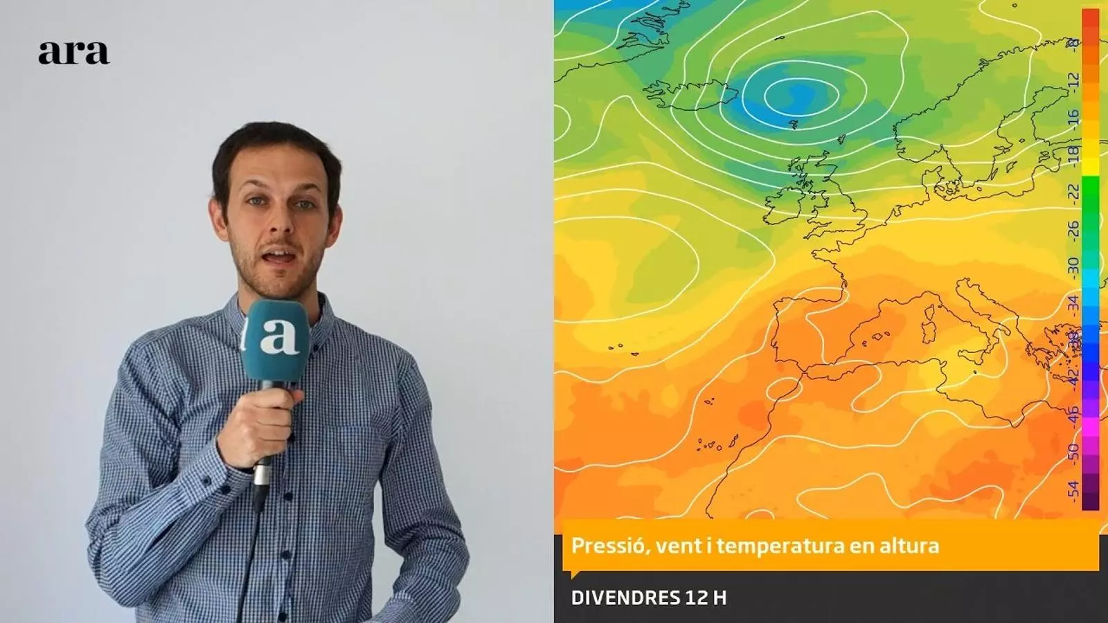 La méteo: s'acaben els ruixats