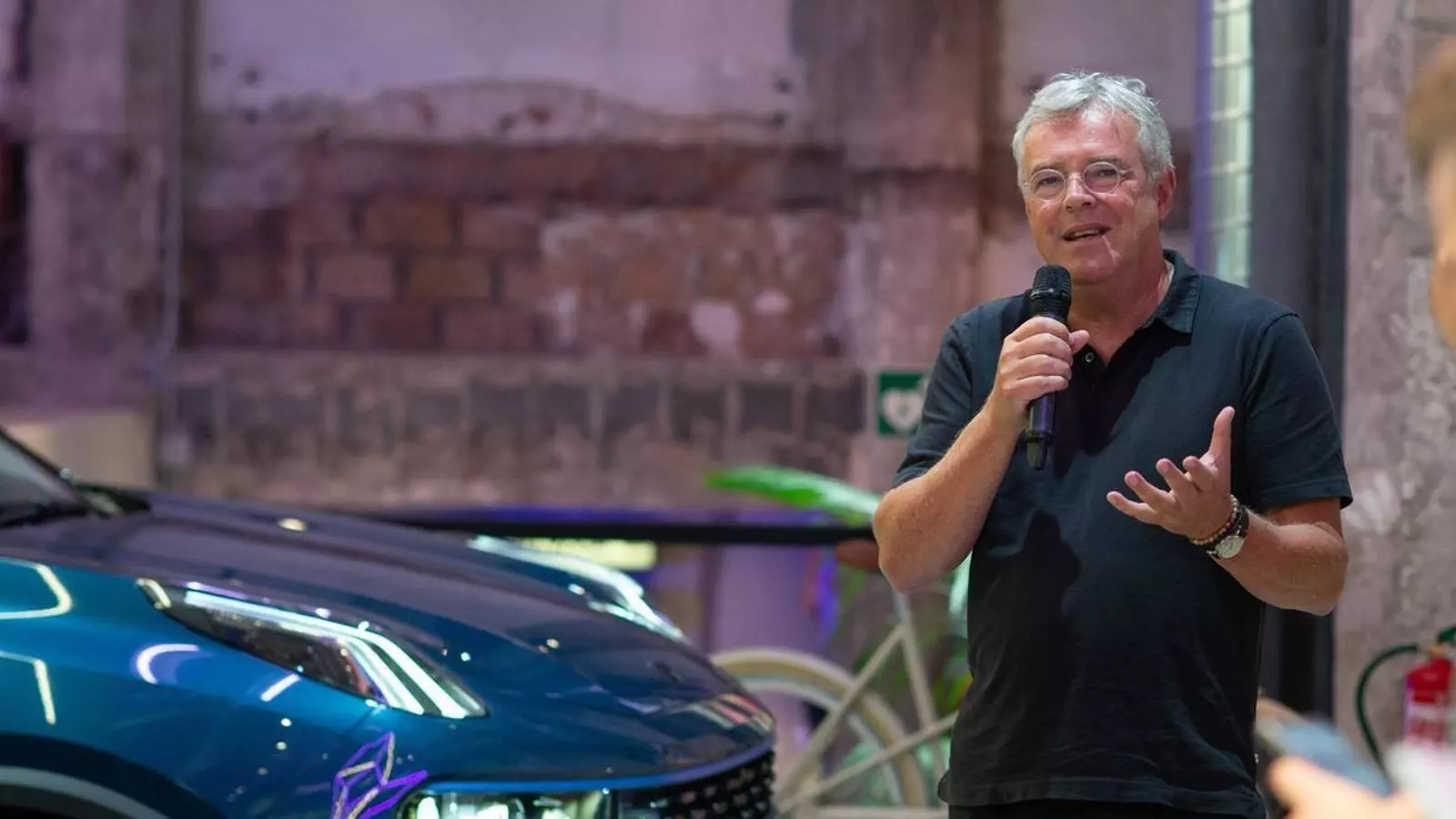 Alain Visser, conseller delegat de Lynk & Co, al club de Barcelona.