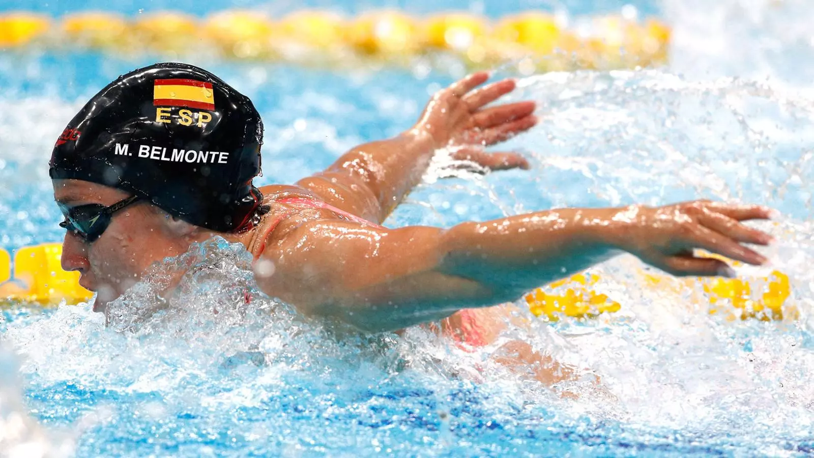 Belmonte, plata en 400 estils, ja suma sis medalles mundials