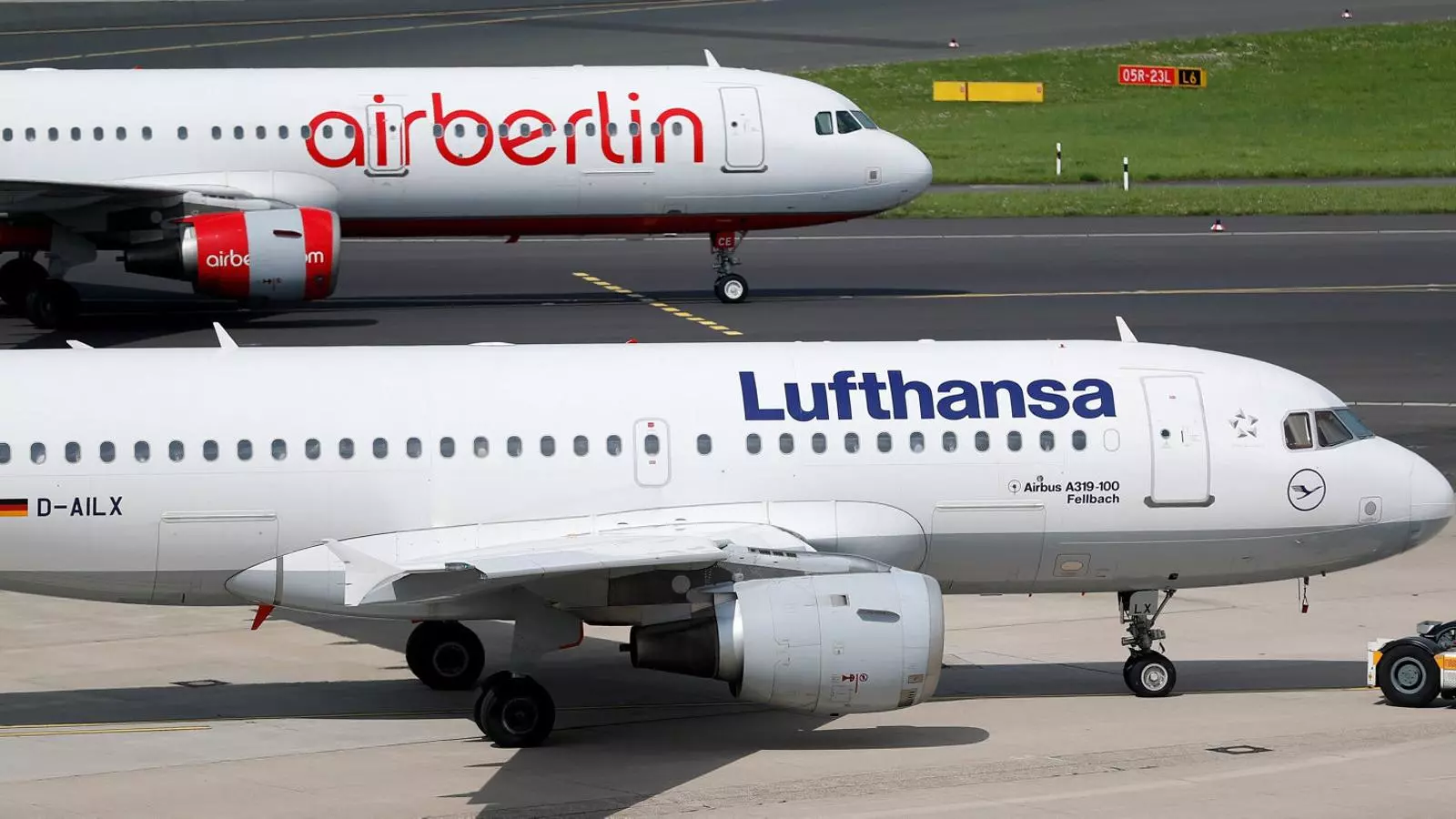 La màxima competidora d’Air Berlin, Lufthansa, vol quedar-se una part del negoci de la berlinesa.