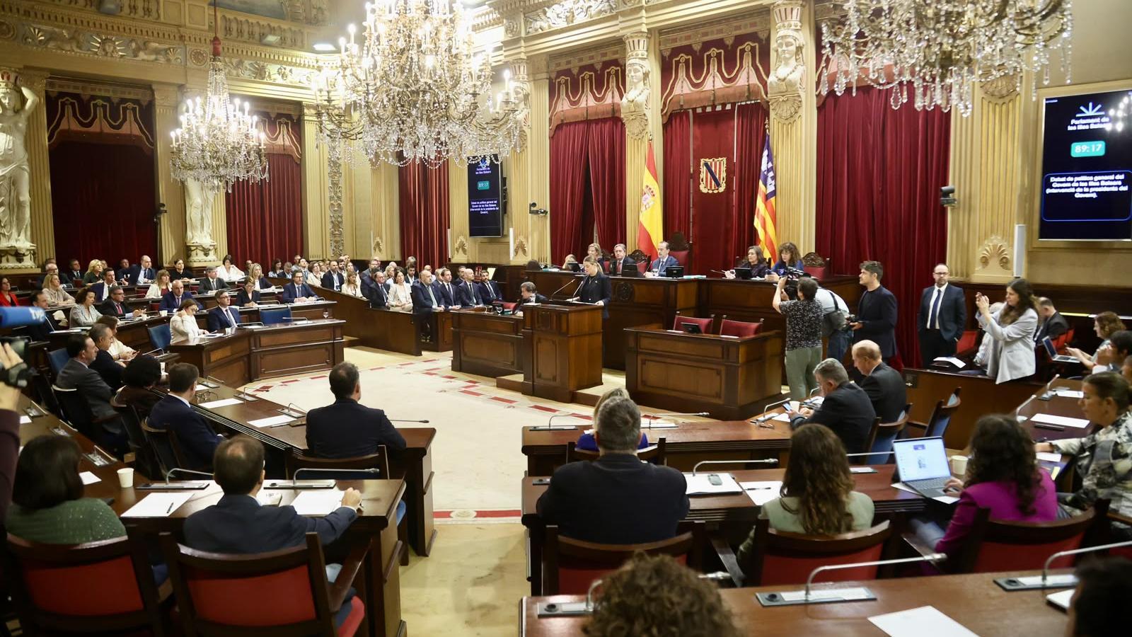 Intervention of Marga Prohens during this Tuesday's General Policy Debate.