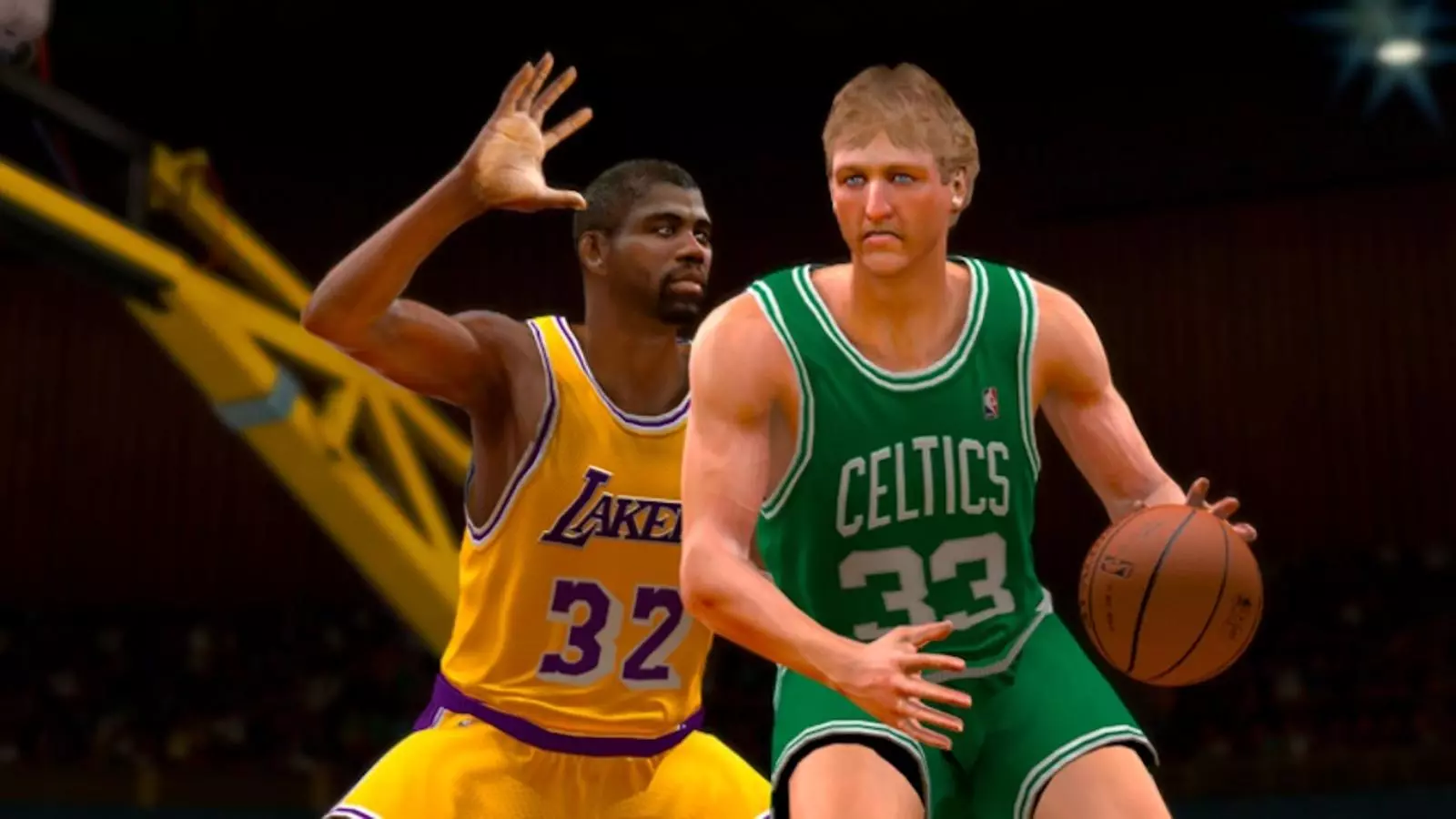 Magic Johnson i Larry Bird.
