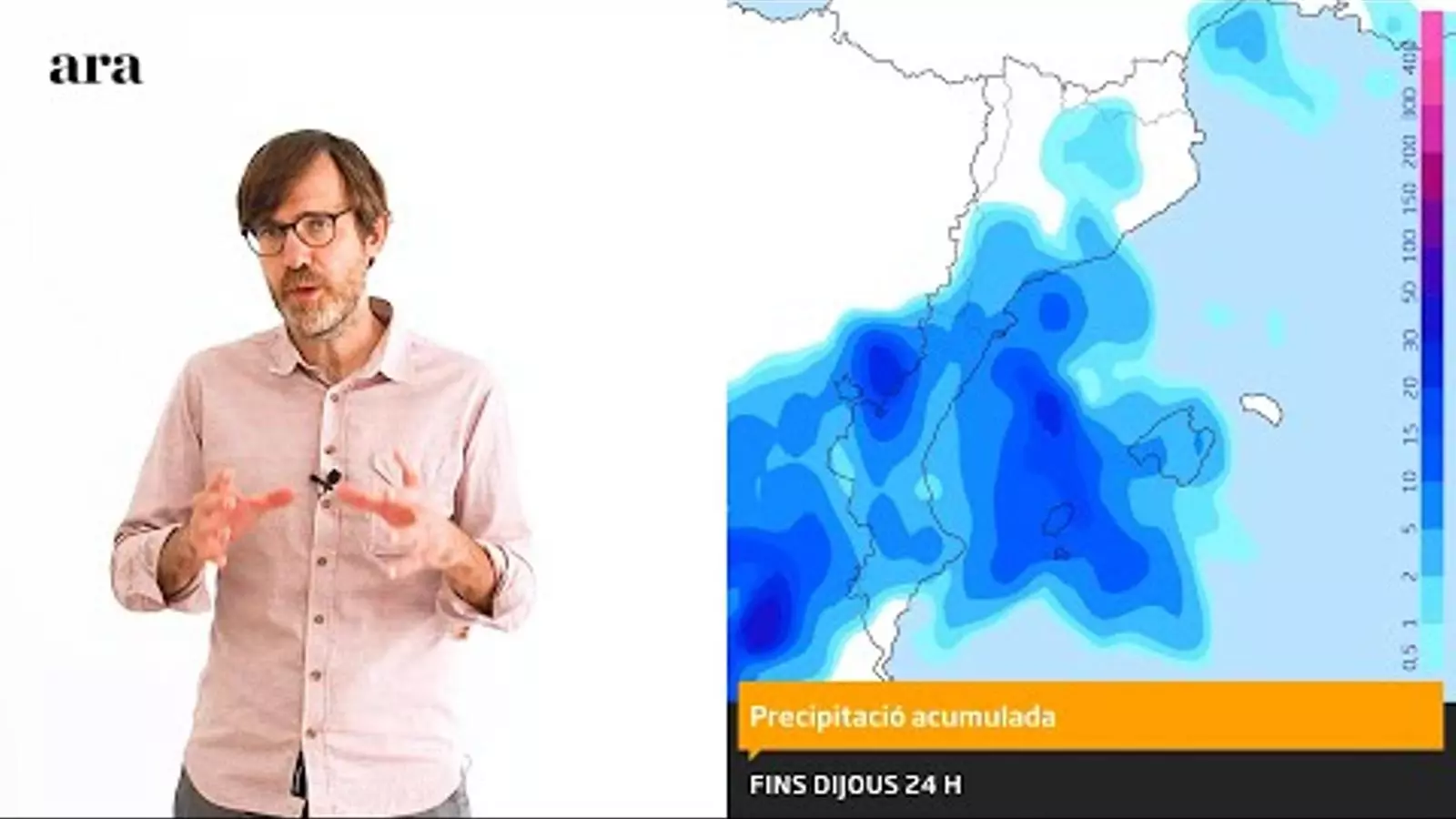 La méteo: primeres tempestes aïllades a l'espera d'un cap de setmana que començarà amb aiguats