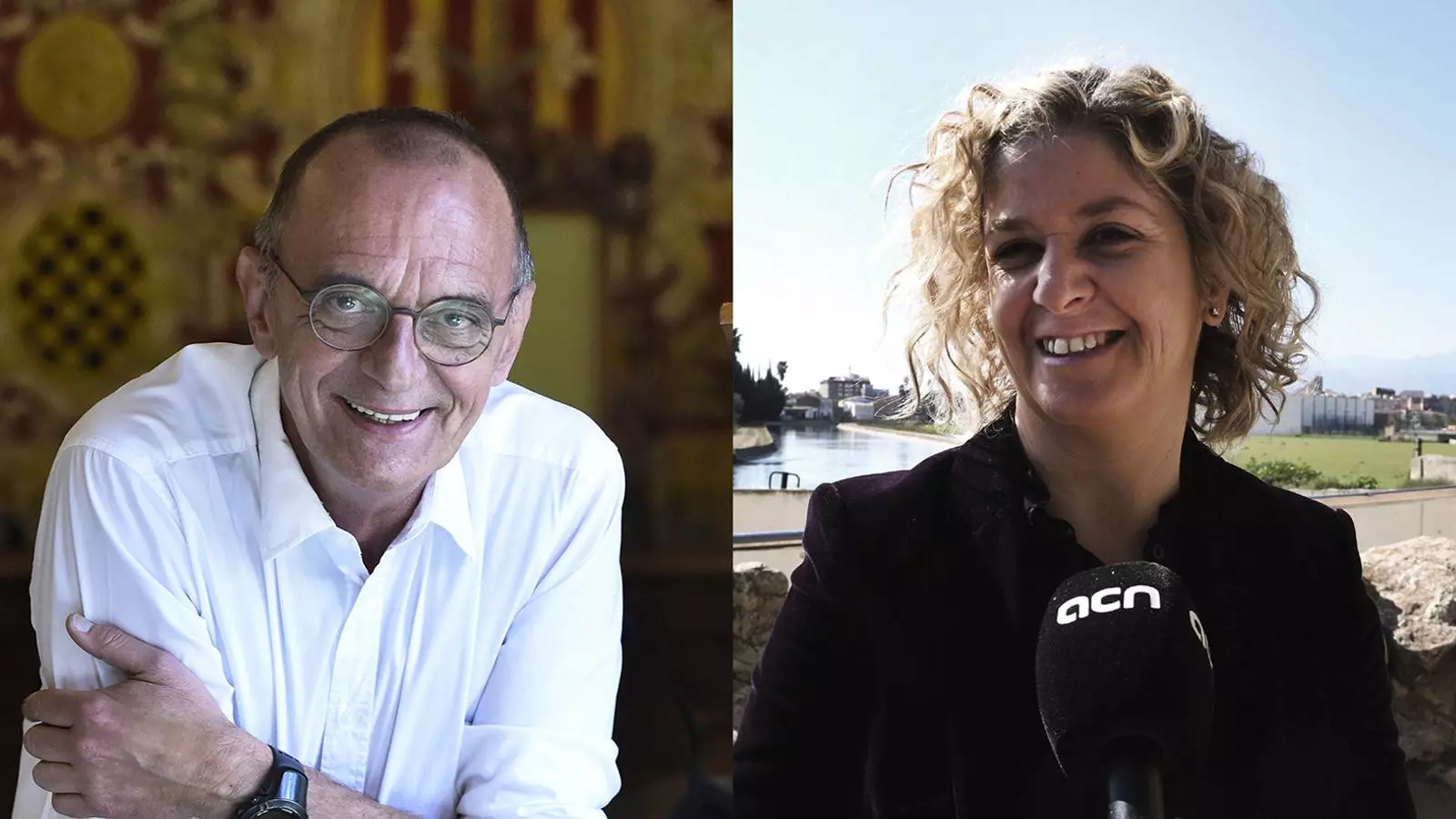 Alcalde de Lleida, Miquel Pueyo i l'alcaldessa de Tortosa, Meritxell Roigè