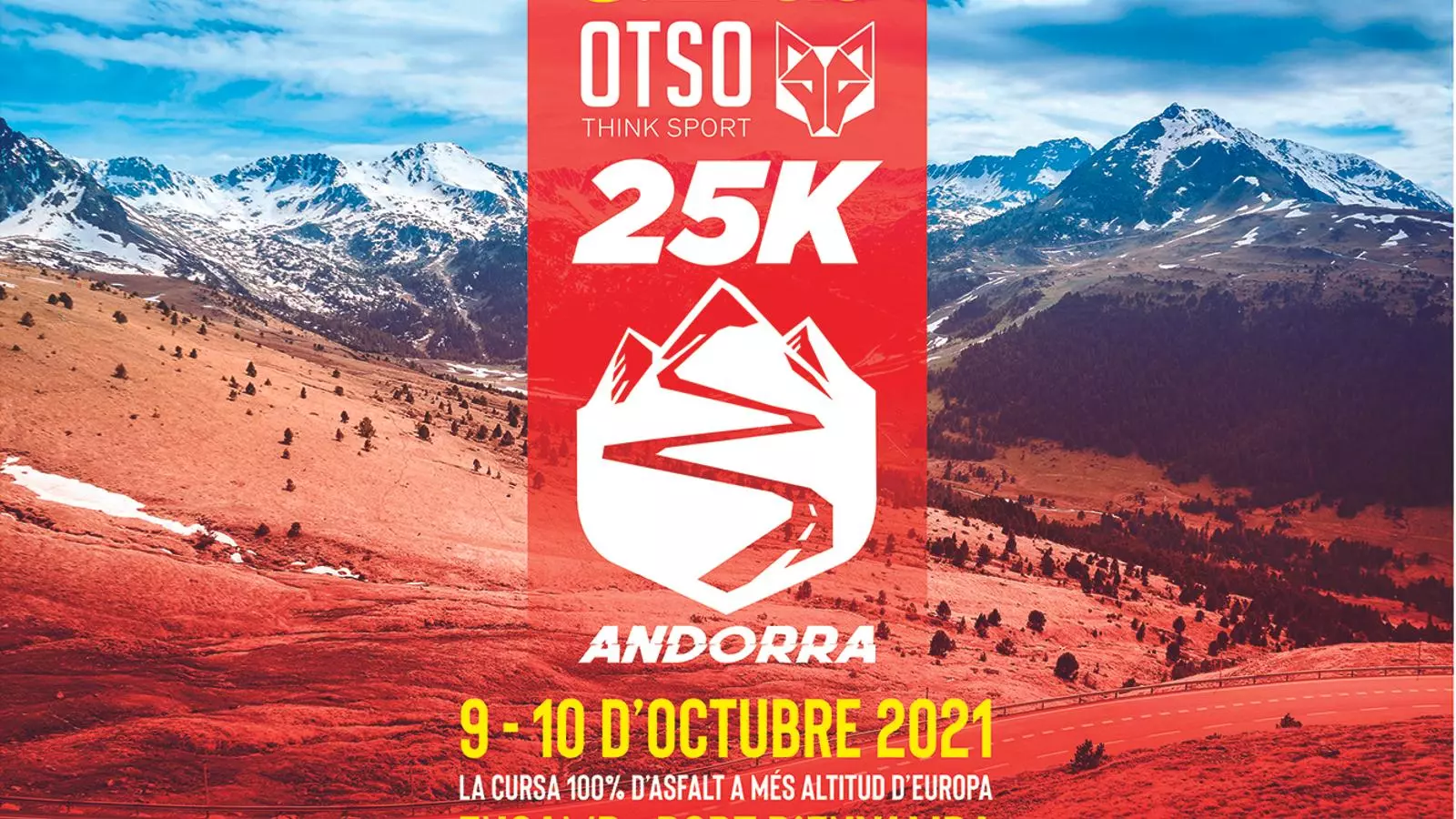 Un detall del cartell de la cursa.