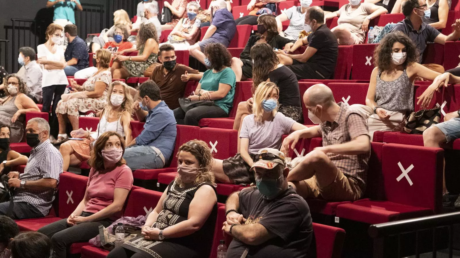 Imatge de la platea de la Sala Beckett