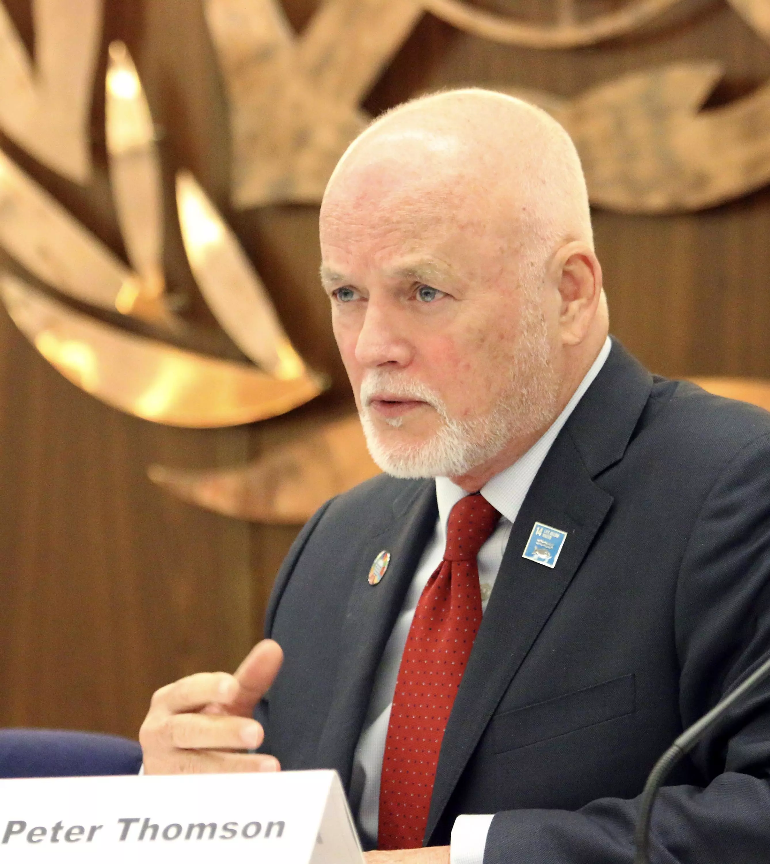 Peter Thompson, enviat especial de l'ONU per als Oceans.