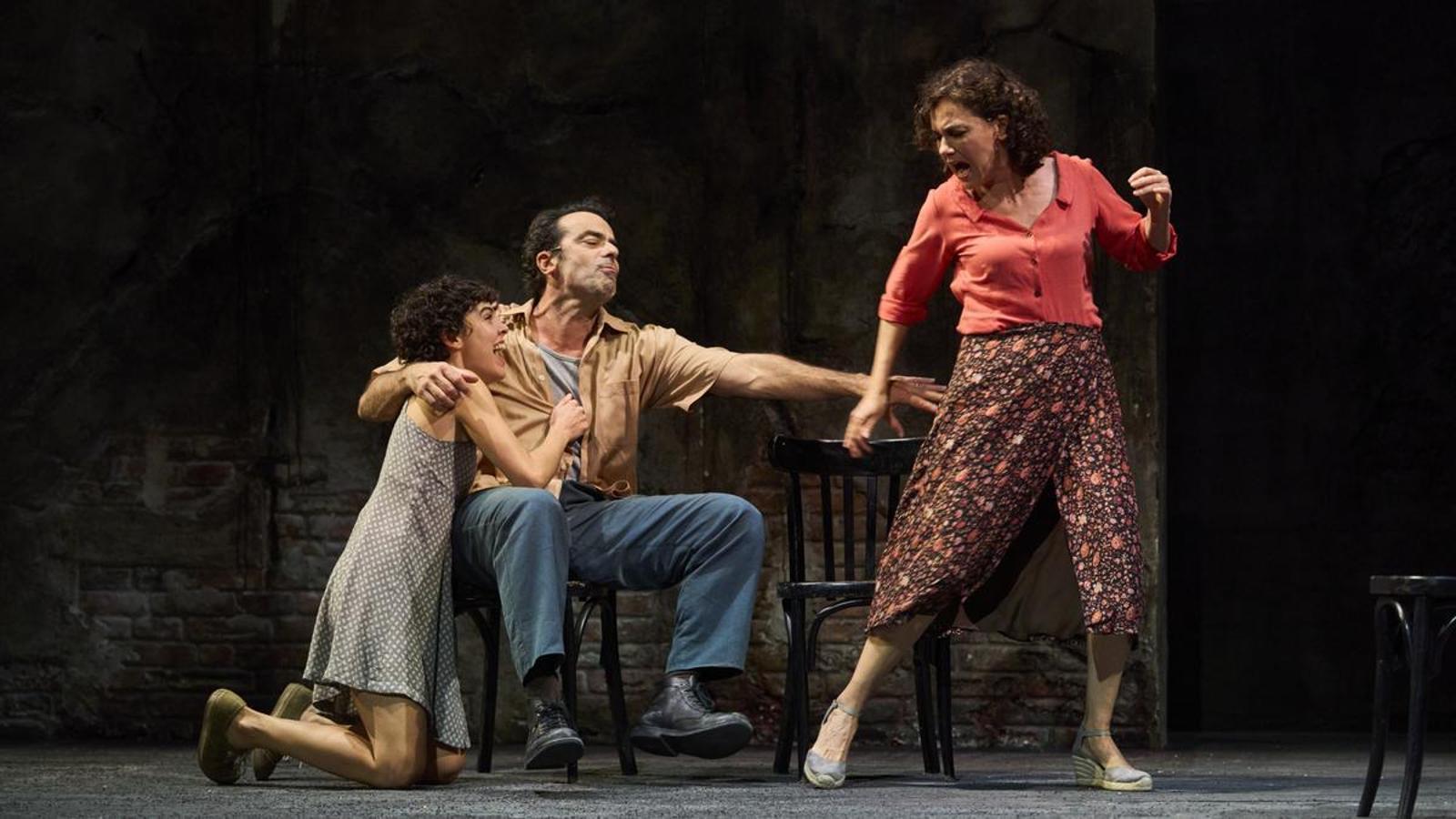A scene from the show 'A View from the Bridge'.
