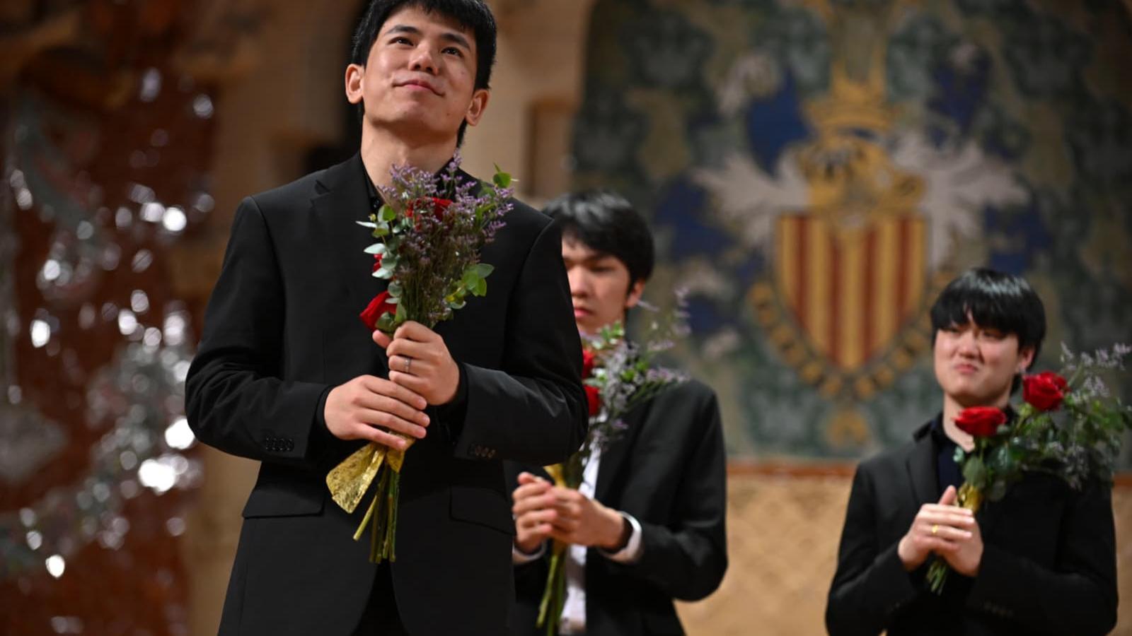 El pianista Zhu Wang, ganador del concurso