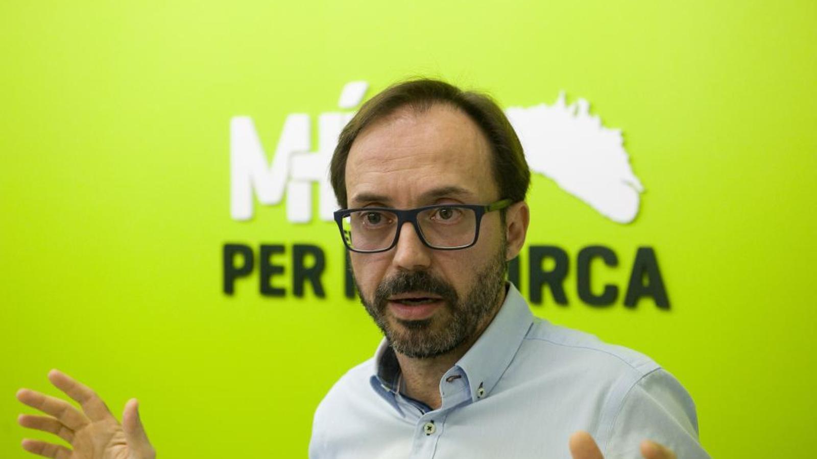 Josep Castells és diputat de Més per Menorca.