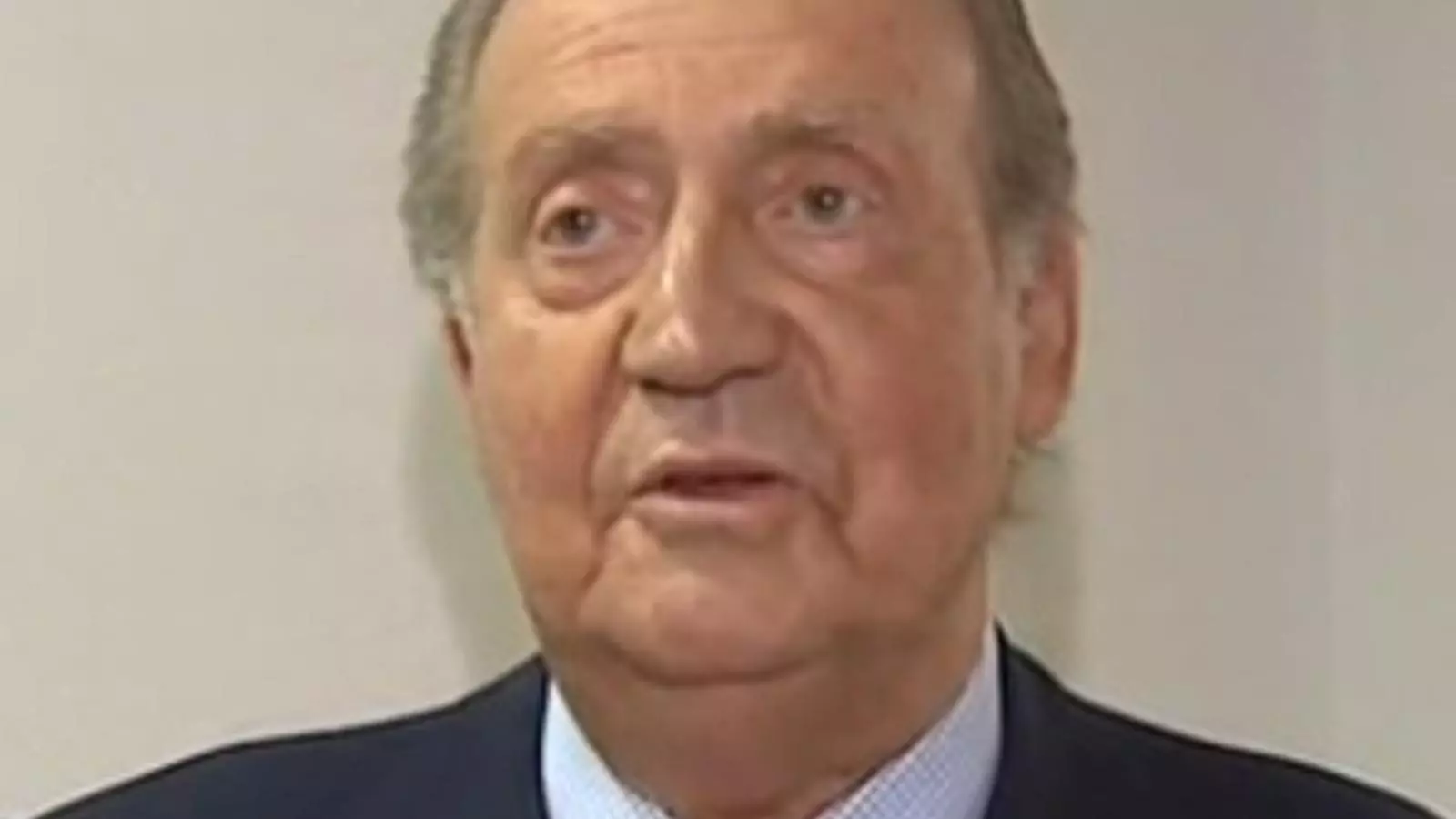 El rei Joan Carles de Borbó
