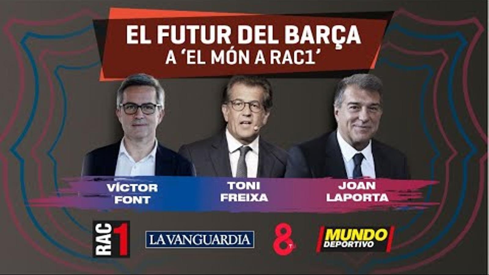 El segon debat dels candidats a la presidència del Barça