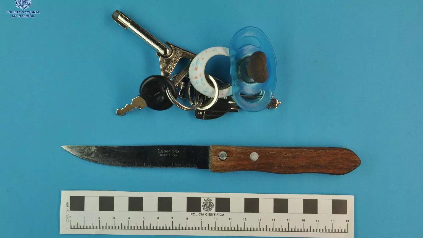 Objectes requisats durant la intervenció policial