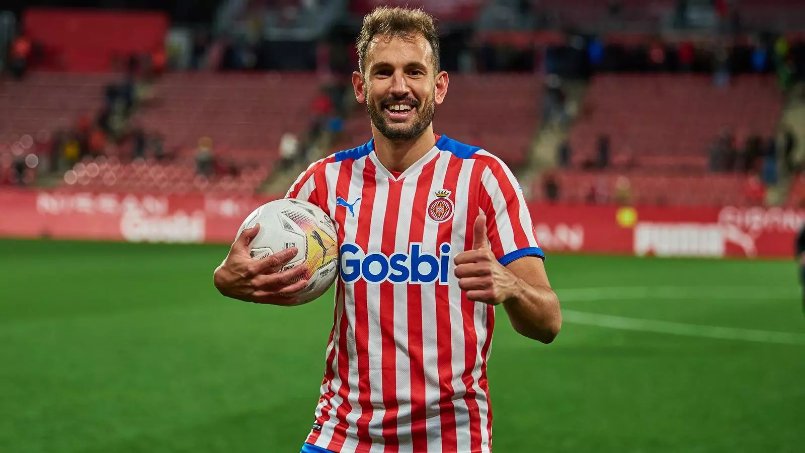 Cristhian Stuani, la nit del 'hat trick' contra l'Alcorcón