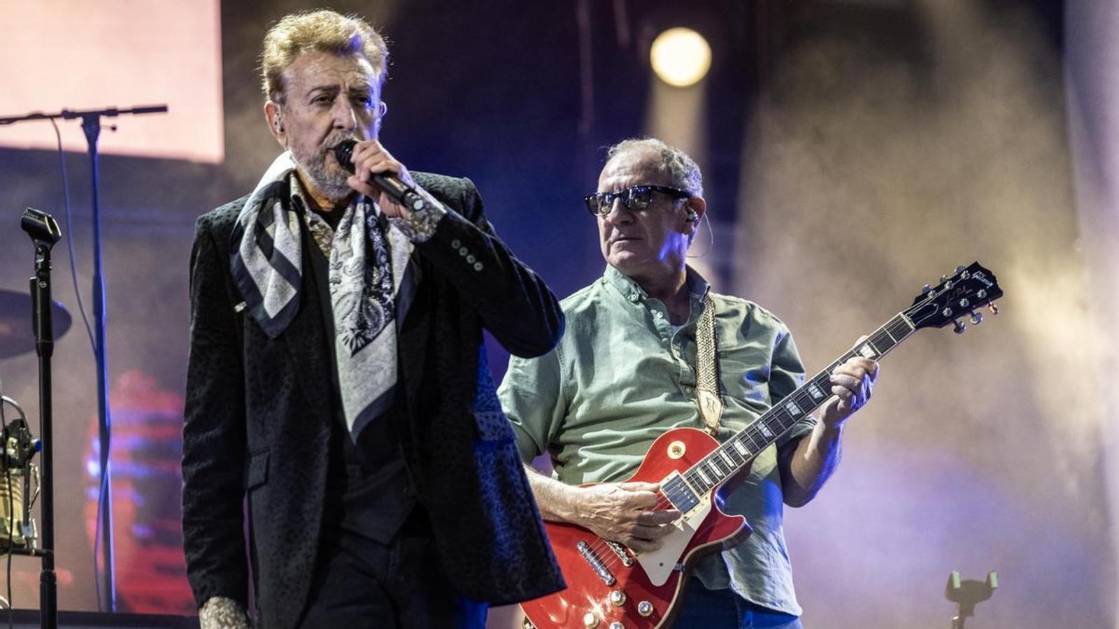 Manolo García y Quimi Portet en el segundo de sus conciertos en Barcelona, dentro de la gira 2026, que los ha reunido después de 30 años