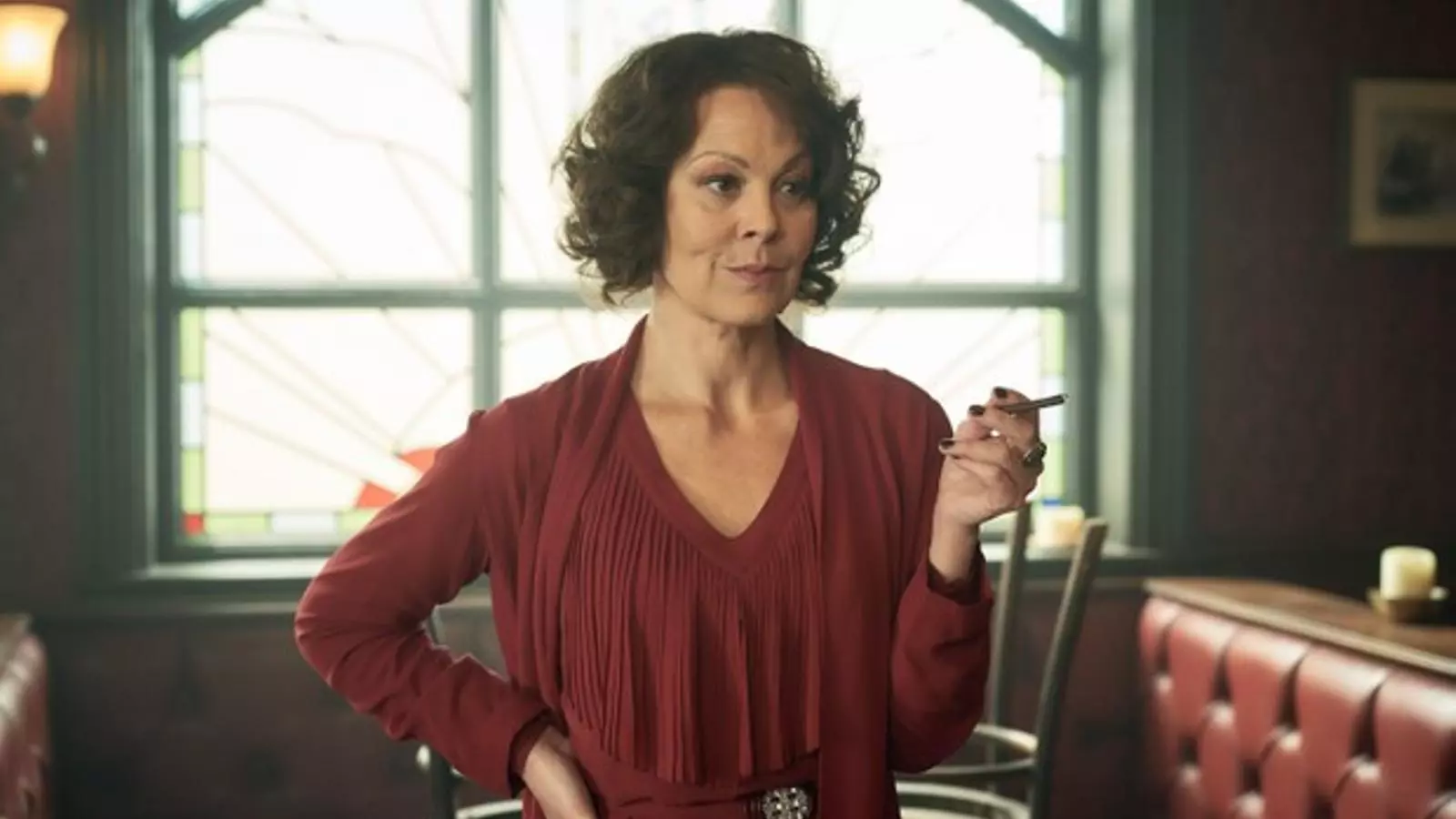 Helen McCrory, a 'Peaky blinders'