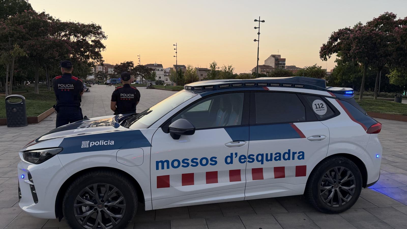 Second day with a joint device between the Mossos d'Esquadra and the Guàrdia Urbana in the Park on the Tracks of Lleida.