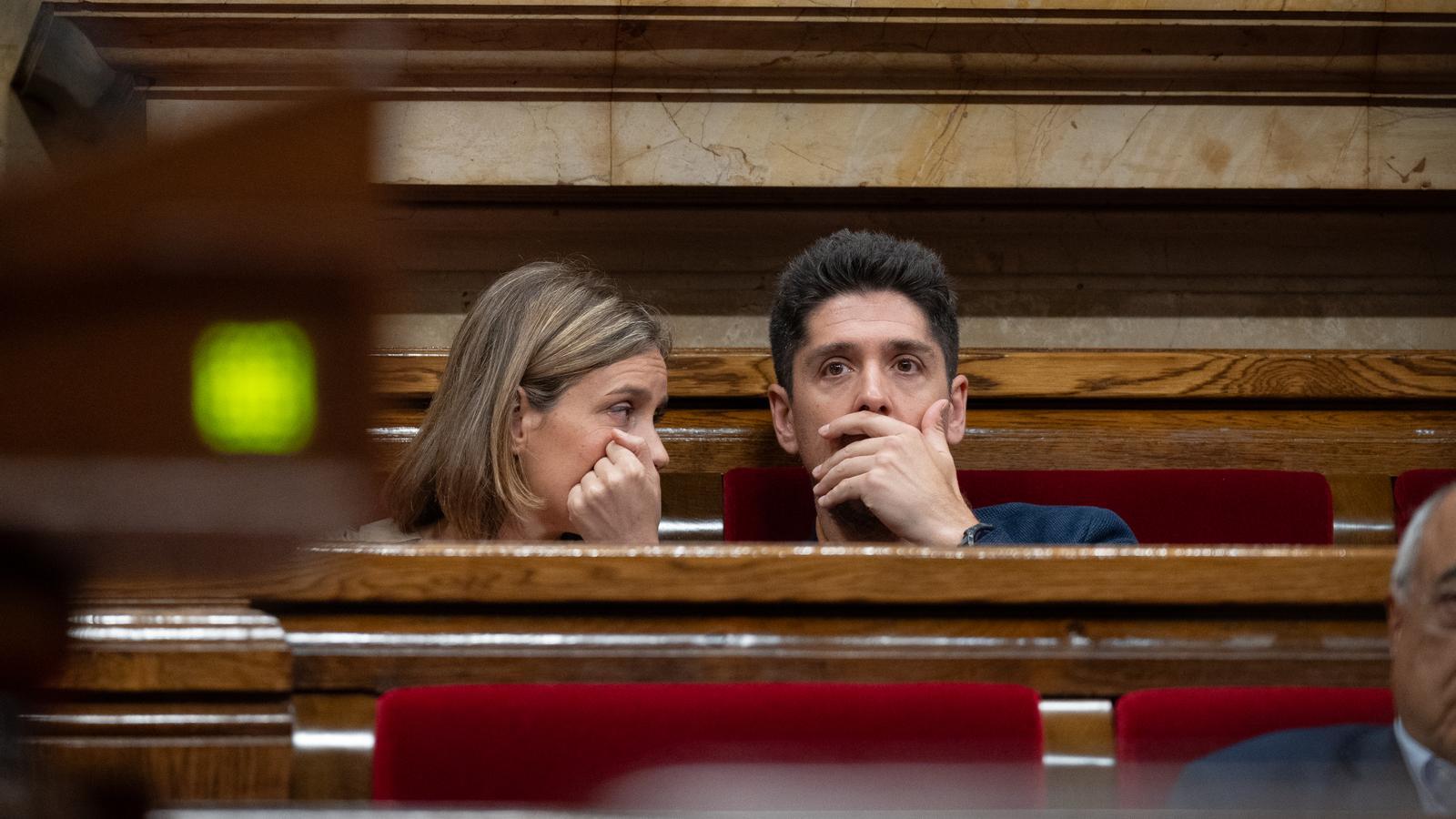 Jessica Albiach and David Cid.