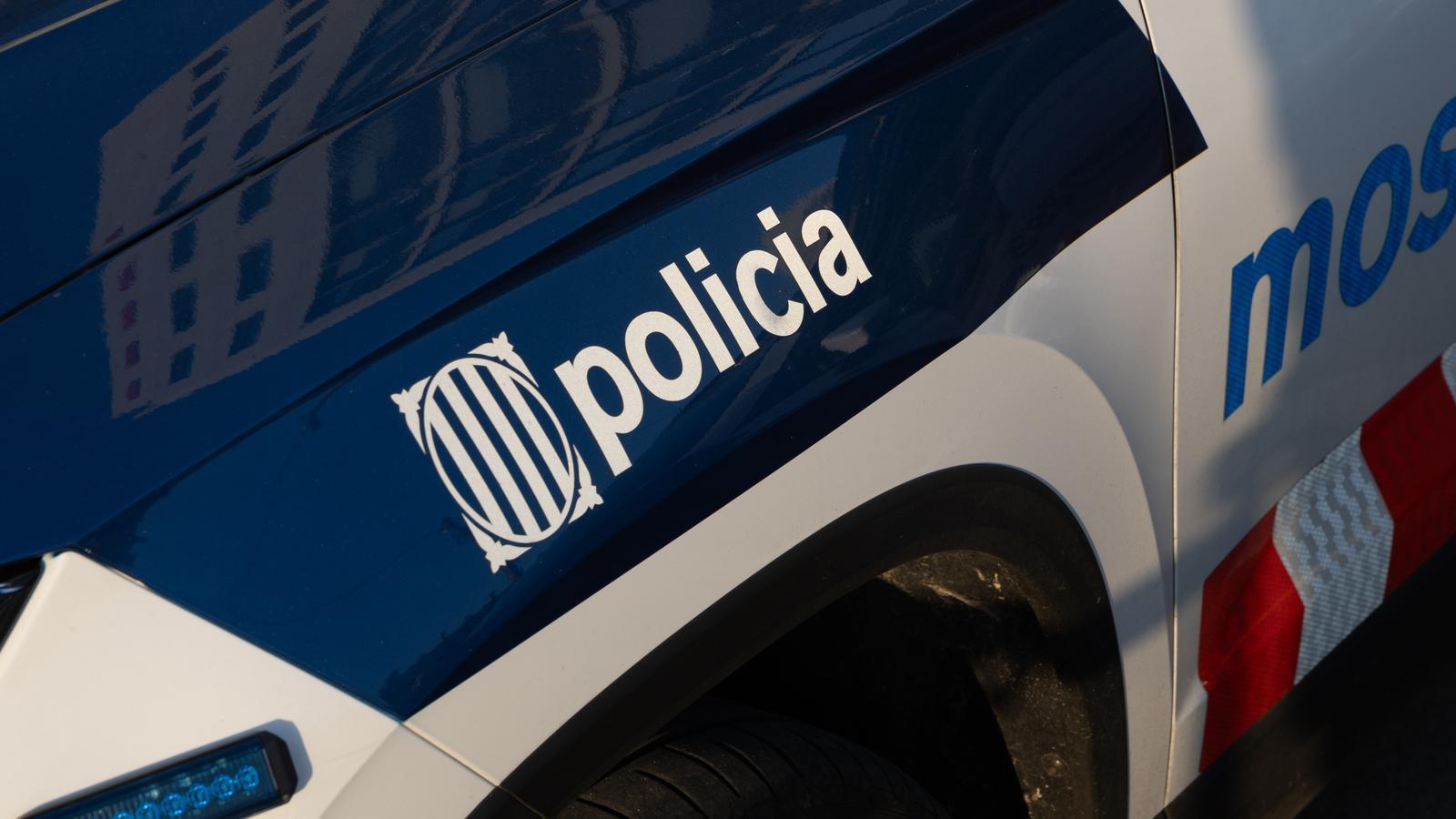 A Mossos patrol car in a file image.