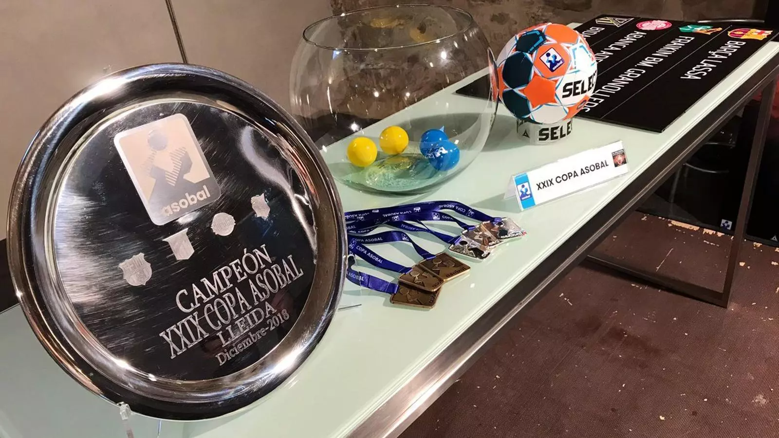 El sorteig de la Copa Asobal s'ha celebrat a la Seu Vella de Lleida