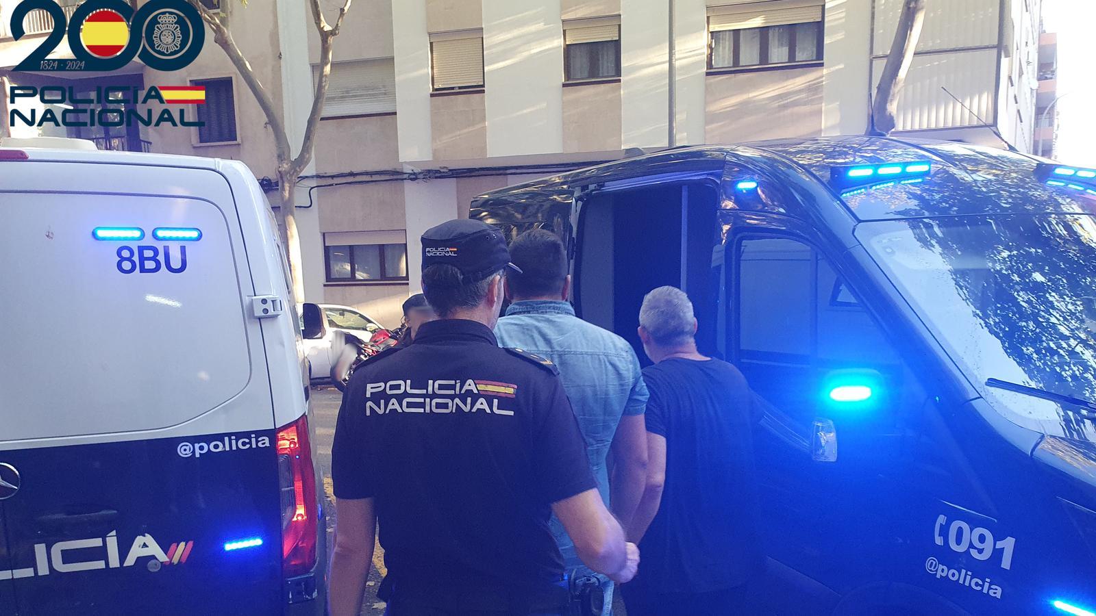 Zwei der Festgenommenen wegen der Entführung eines Mannes in Palma