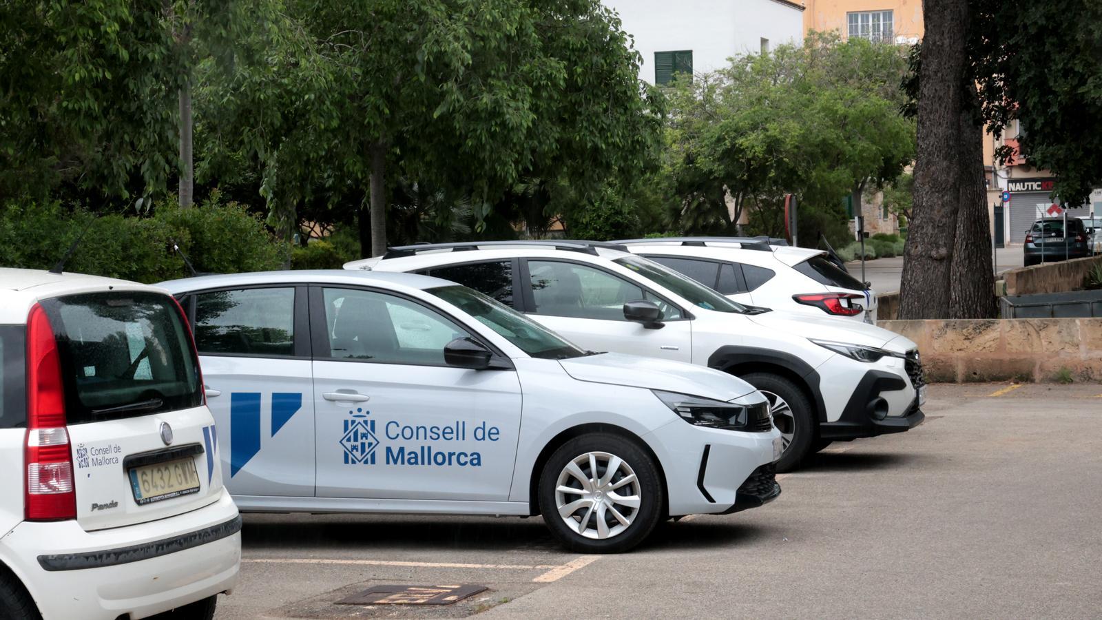 Un dels cotxes oficials del Consell de Mallorca.