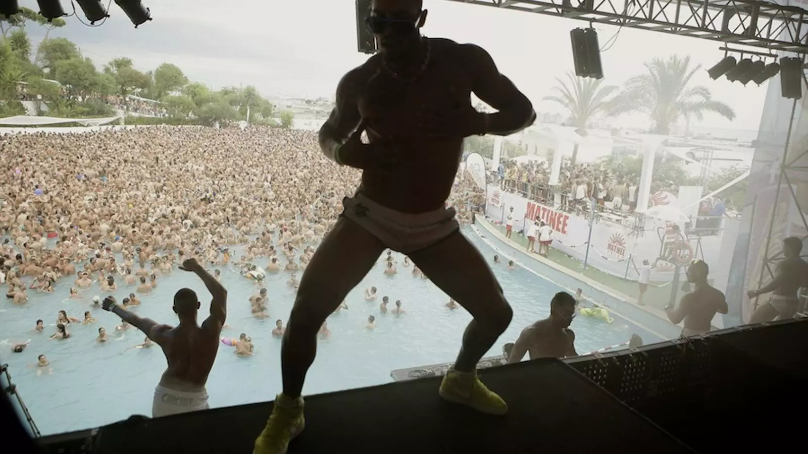 Un dels actes del 'Circuit Festival' a l'Illa Fantasia / MANOLO GARCÍA