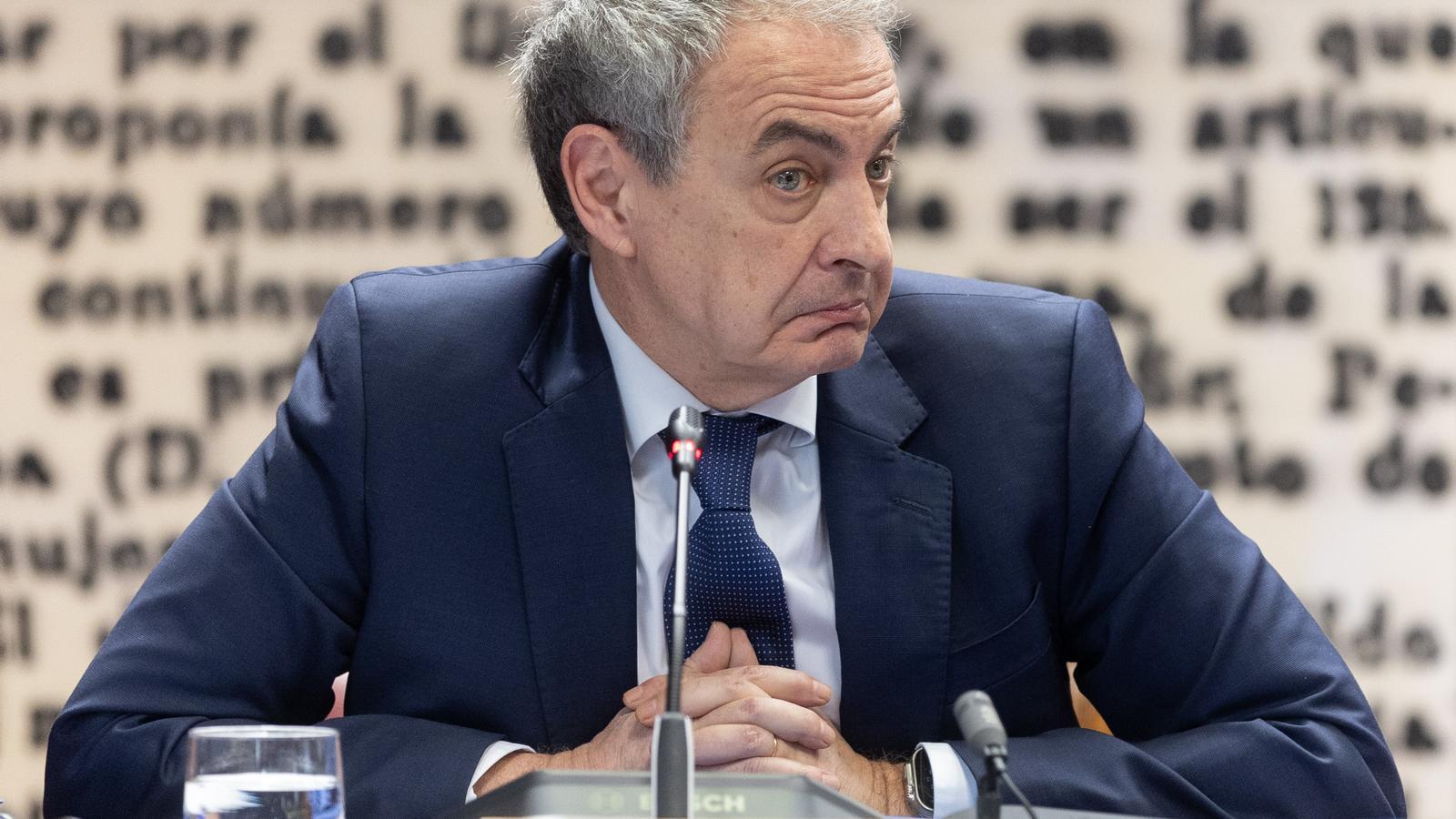 L'expresident del Govern espanyol, José Luis Rodríguez Zapatero.