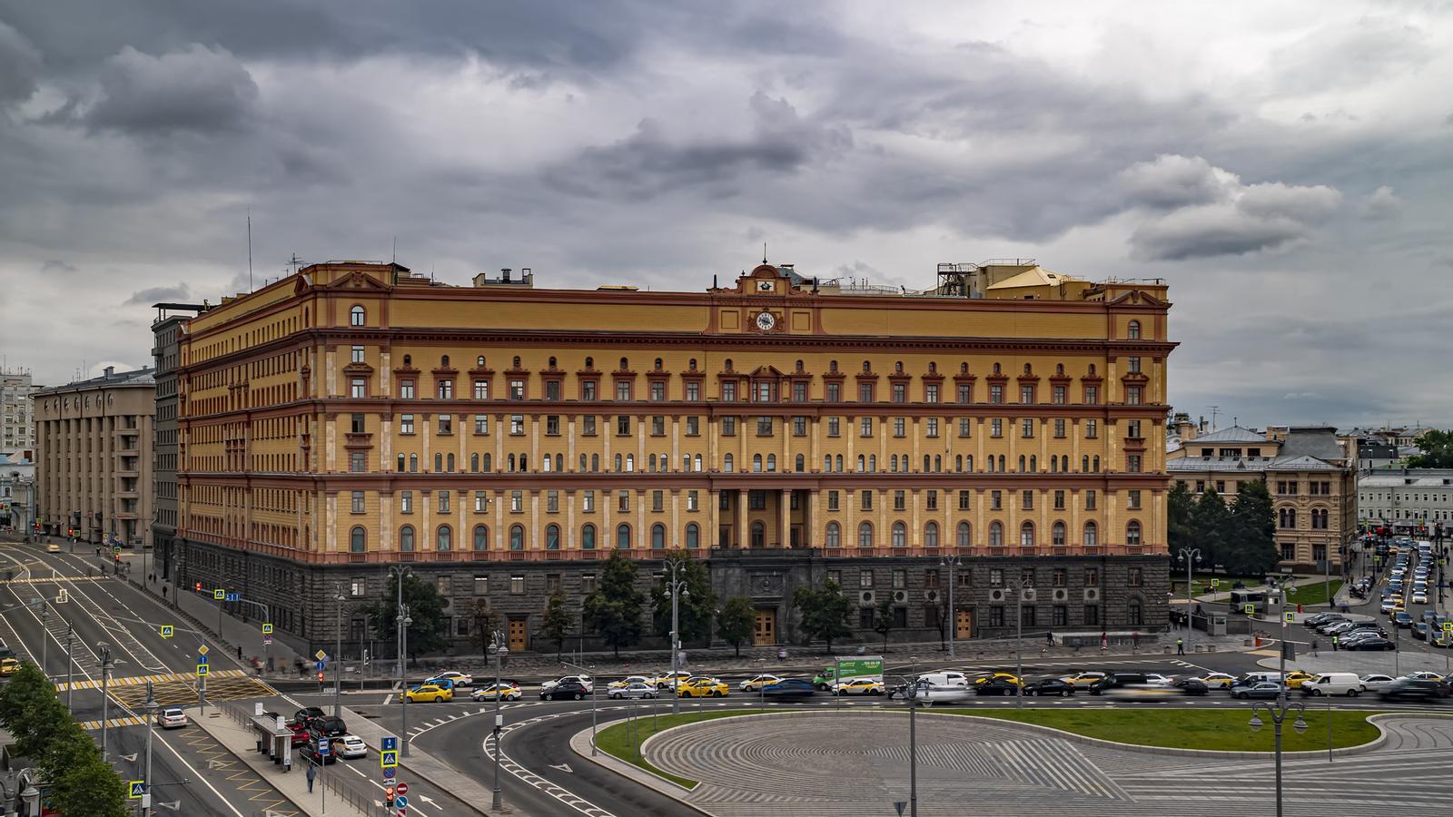 The Lubyanka building, headquarters of Russia's Federal Security Service (FSB), in central Moscow.