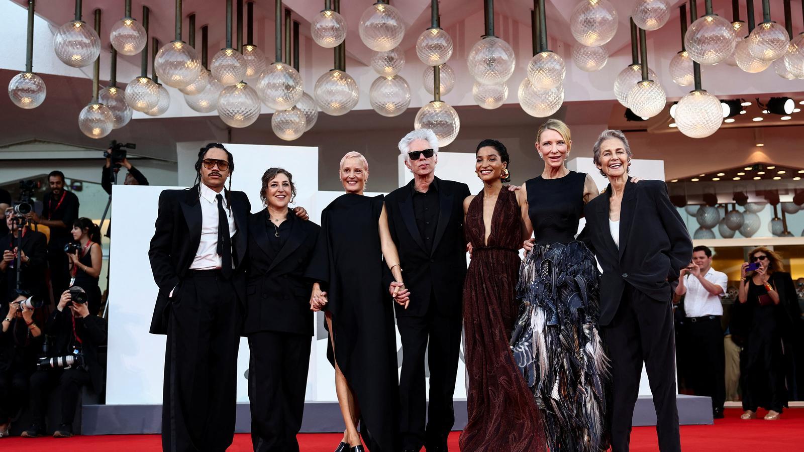 The crew of Jim Jarmusch's film