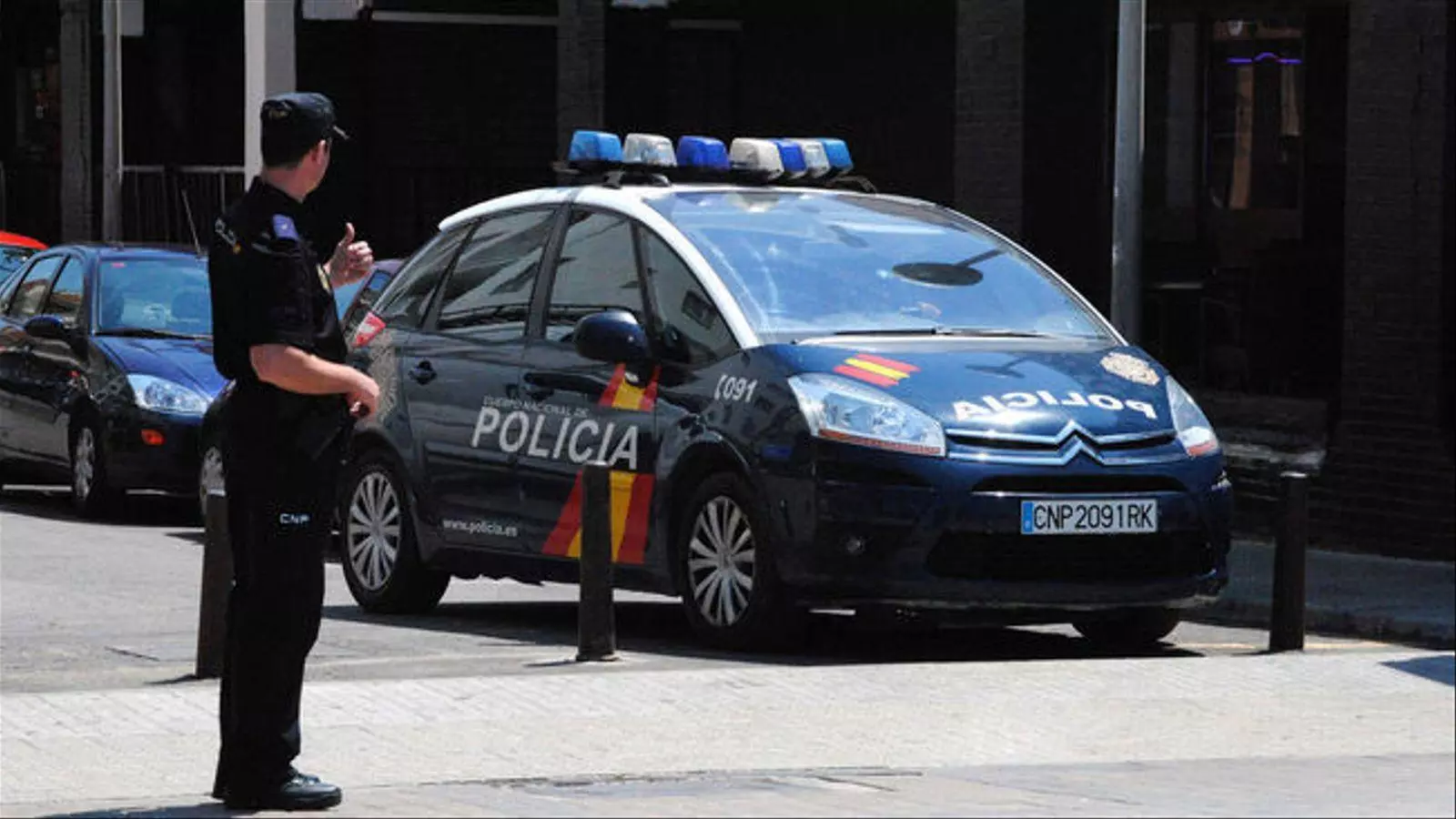 Agents de la Policia Nacional.