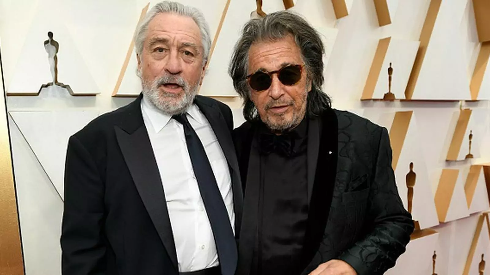 D'esquerra a dreta, De Niro i Pacino als Oscars 2020