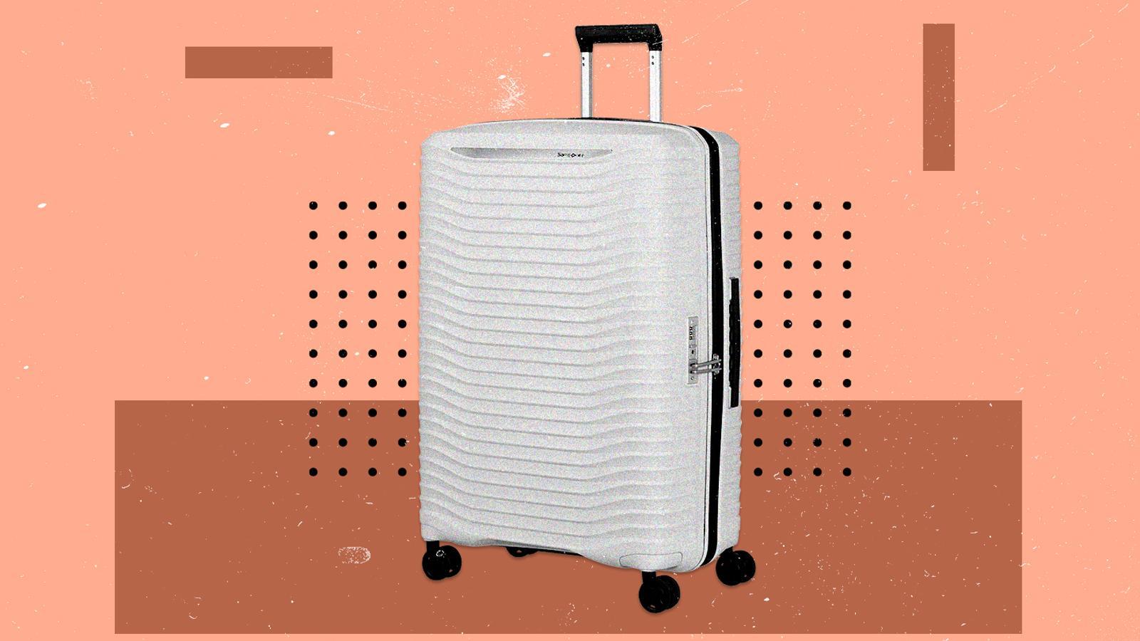 A Samsonite suitcase.