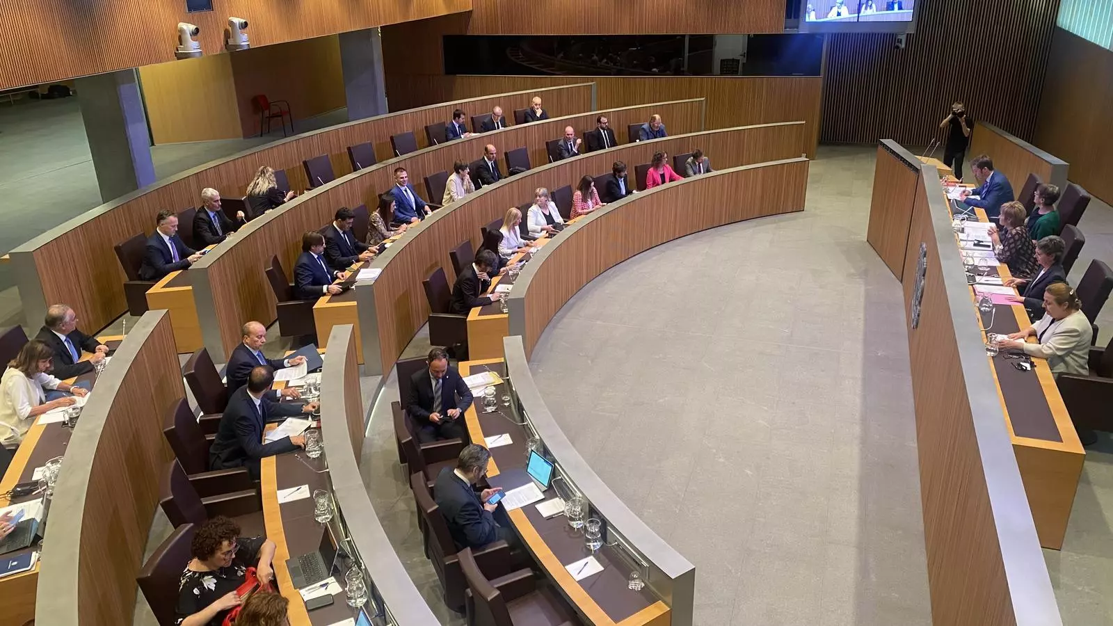 La sessió del Consell General d'aquest dijous.